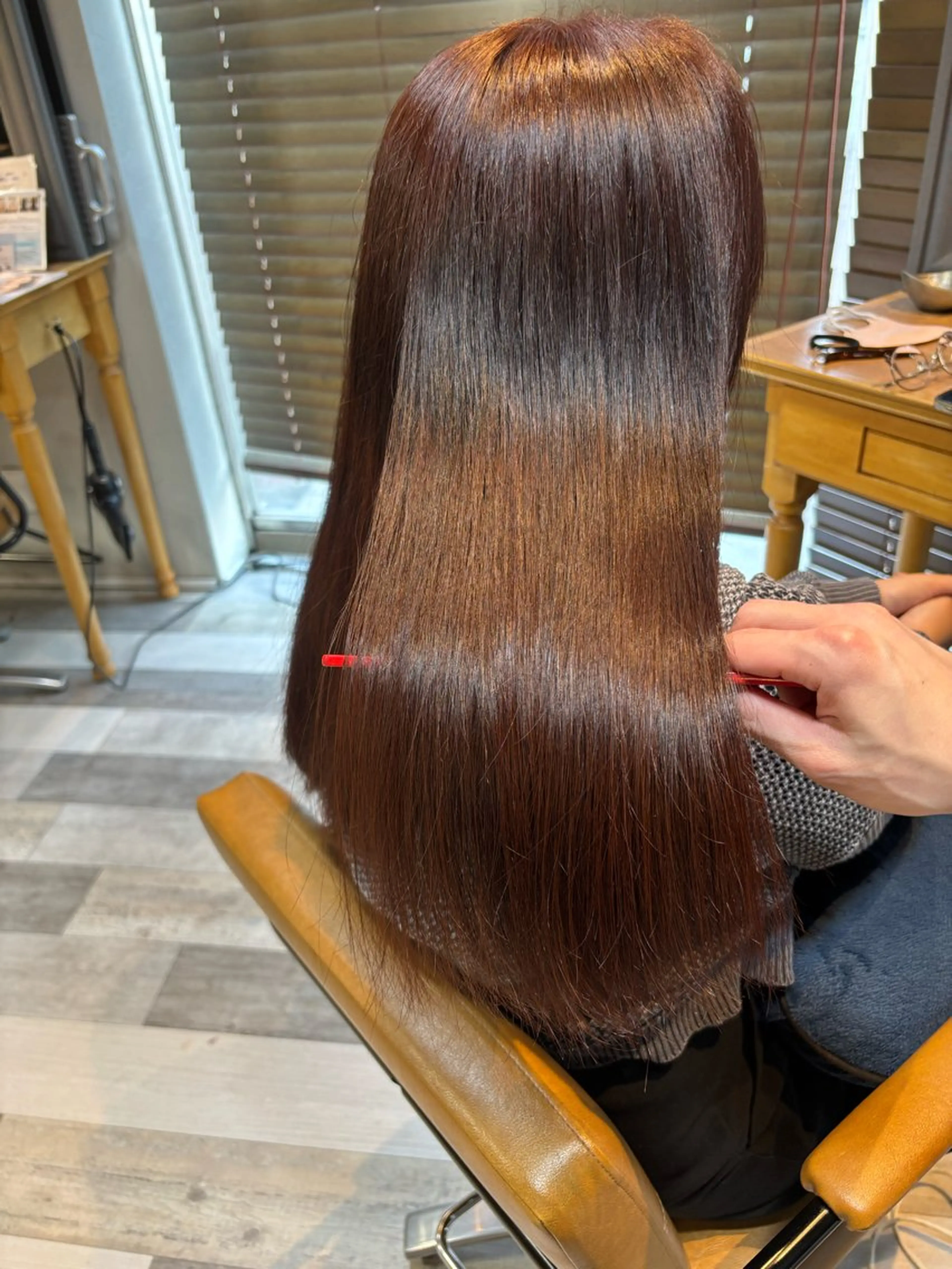 ロング カラー ブラウンカラー ピンクカラー ピンクブラウン ヘアカラー モデル募集中 南隆之輔のヘアスタイル