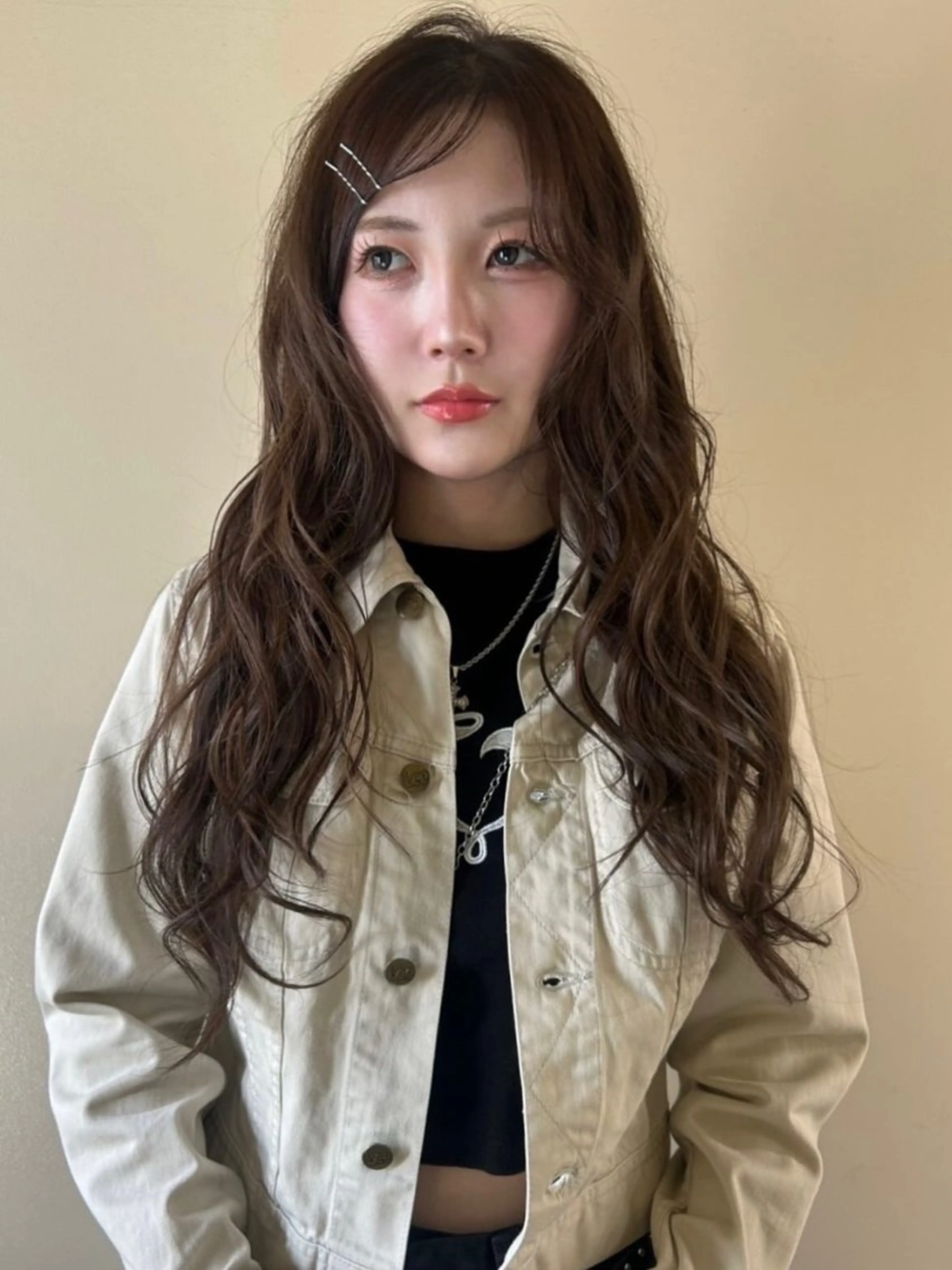 ロング カラー 透明感カラー ヘアカラー トリートメント ☕️結【suii.】 ボブ/ヘアセット☕️のヘアスタイル