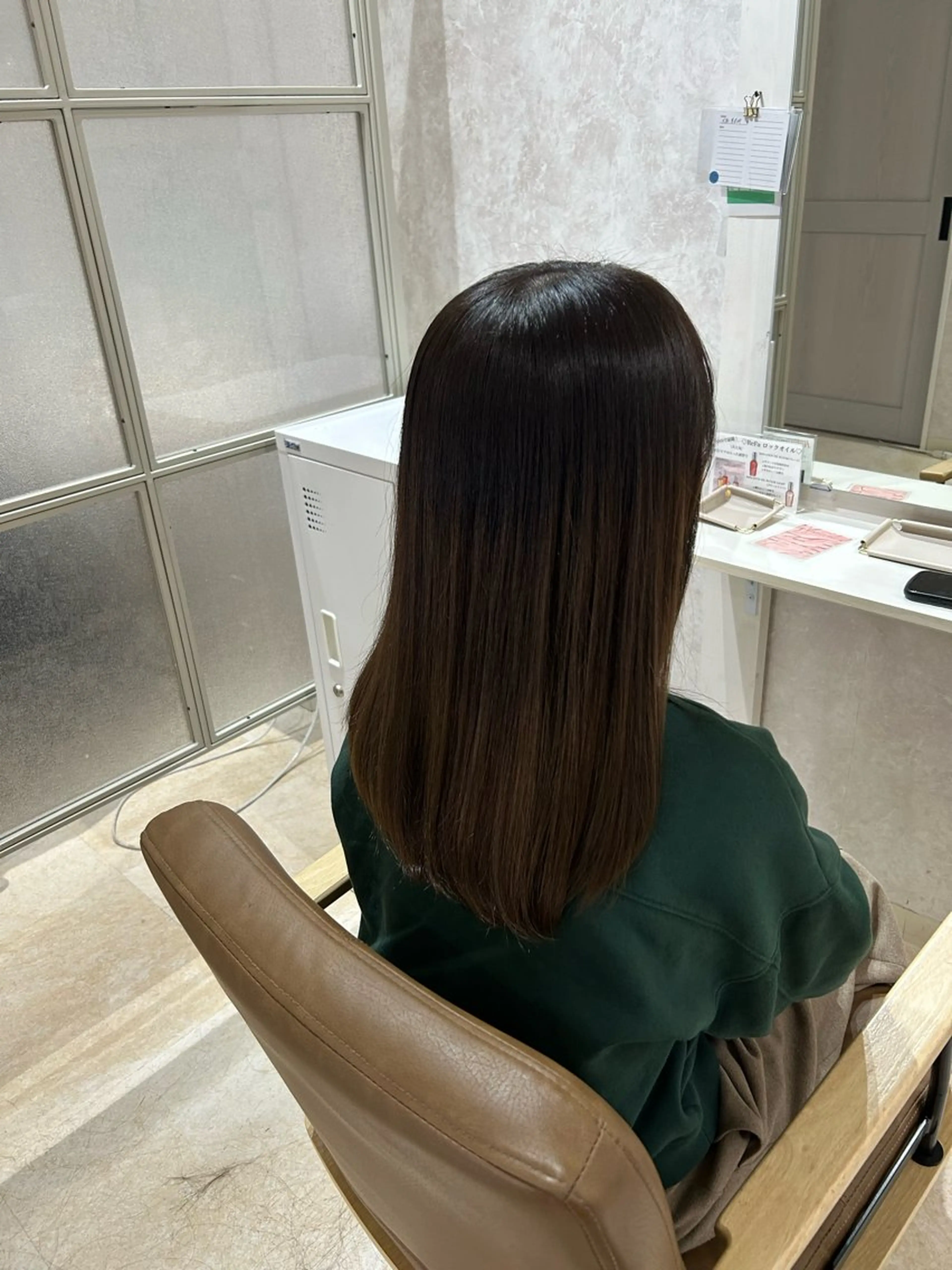 セミロング カラー カット ヘアカラー トリートメント ヘアセット 💙まこと💙艶 カラー(Rico)のヘアスタイル