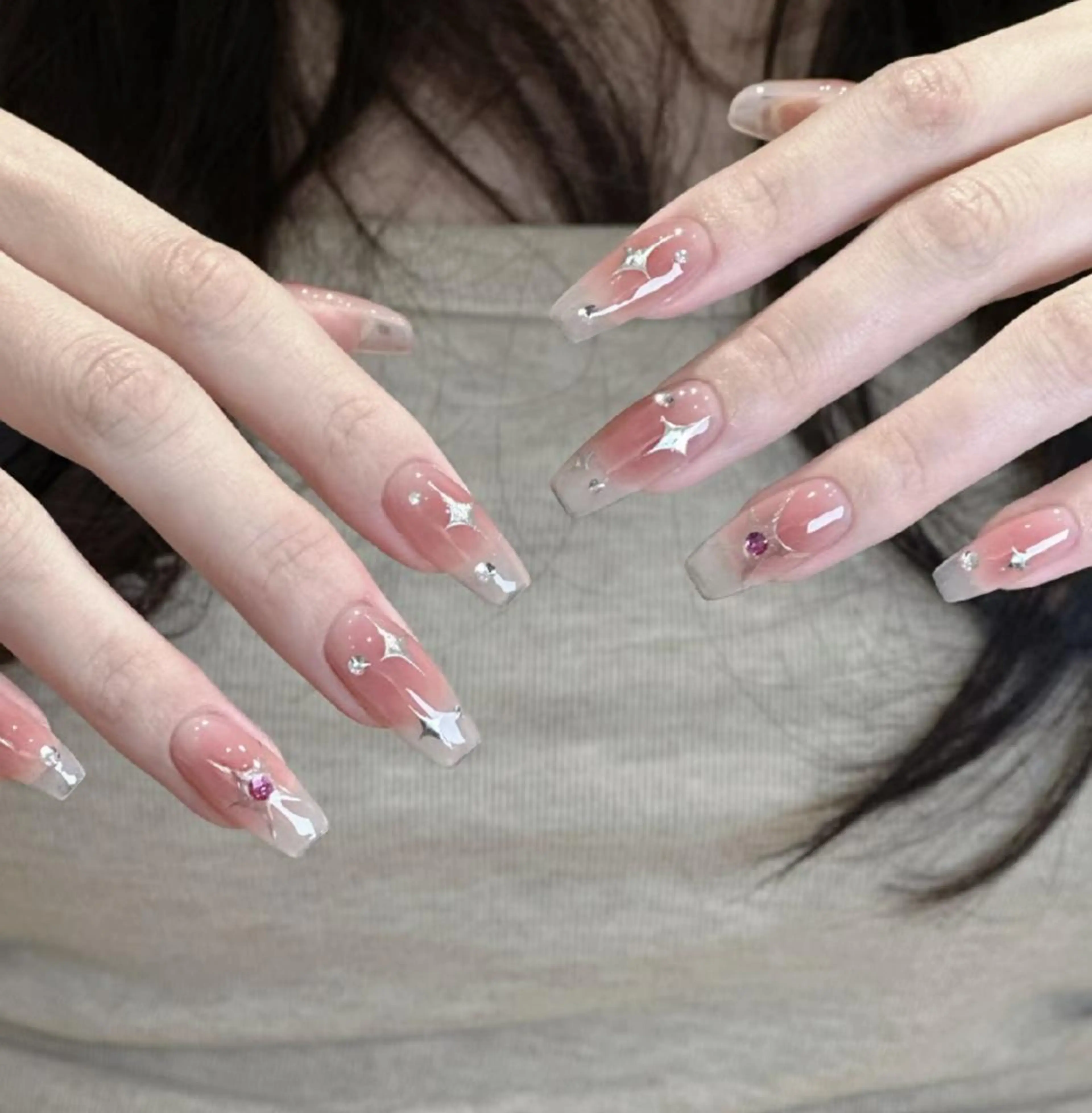 ネイル ハンドネイル ハンドケア 🍑 momo_nailのネイルデザイン