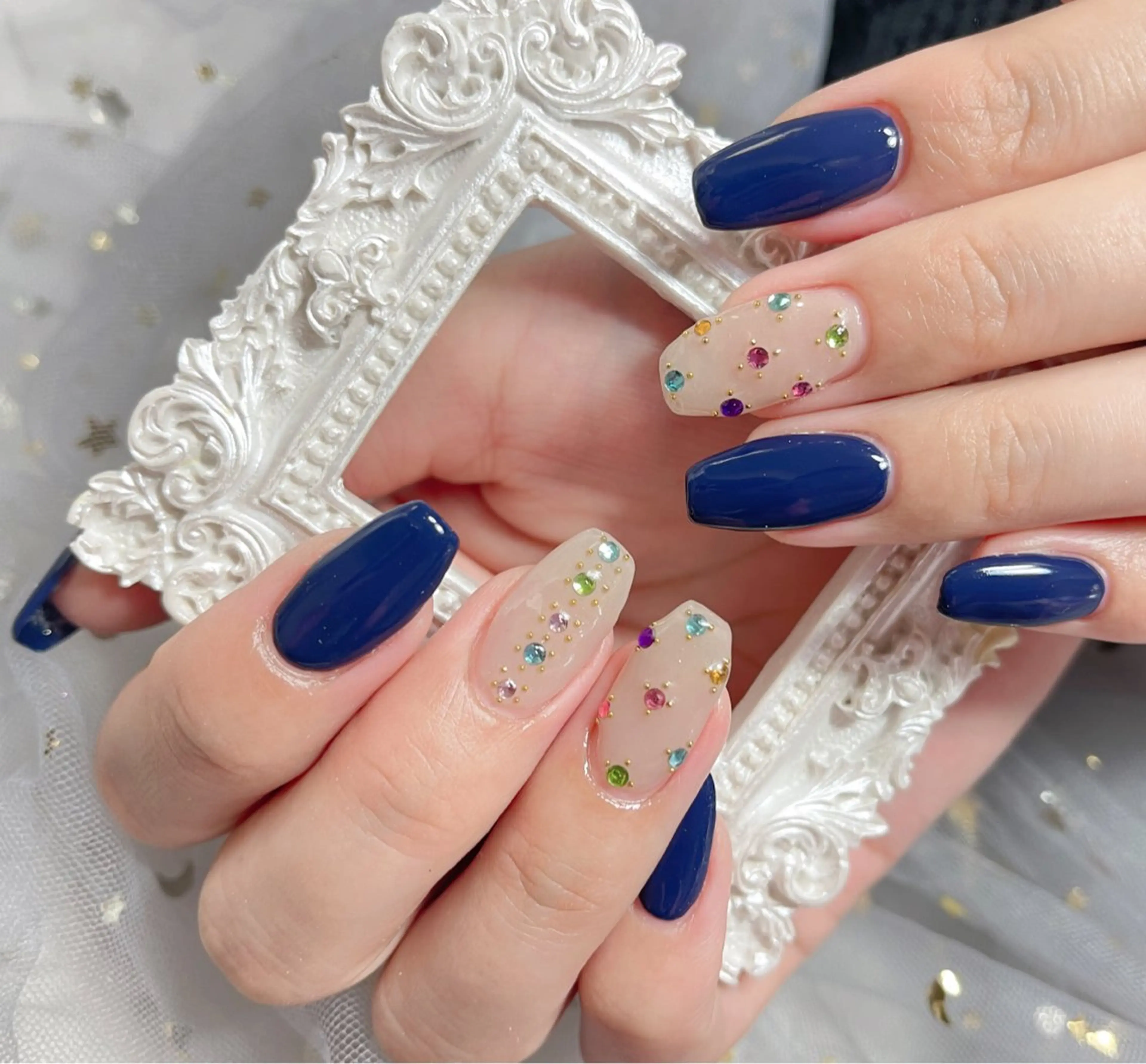 ネイル 🎀ネイルサロン エクラYUI🎀のネイルデザイン