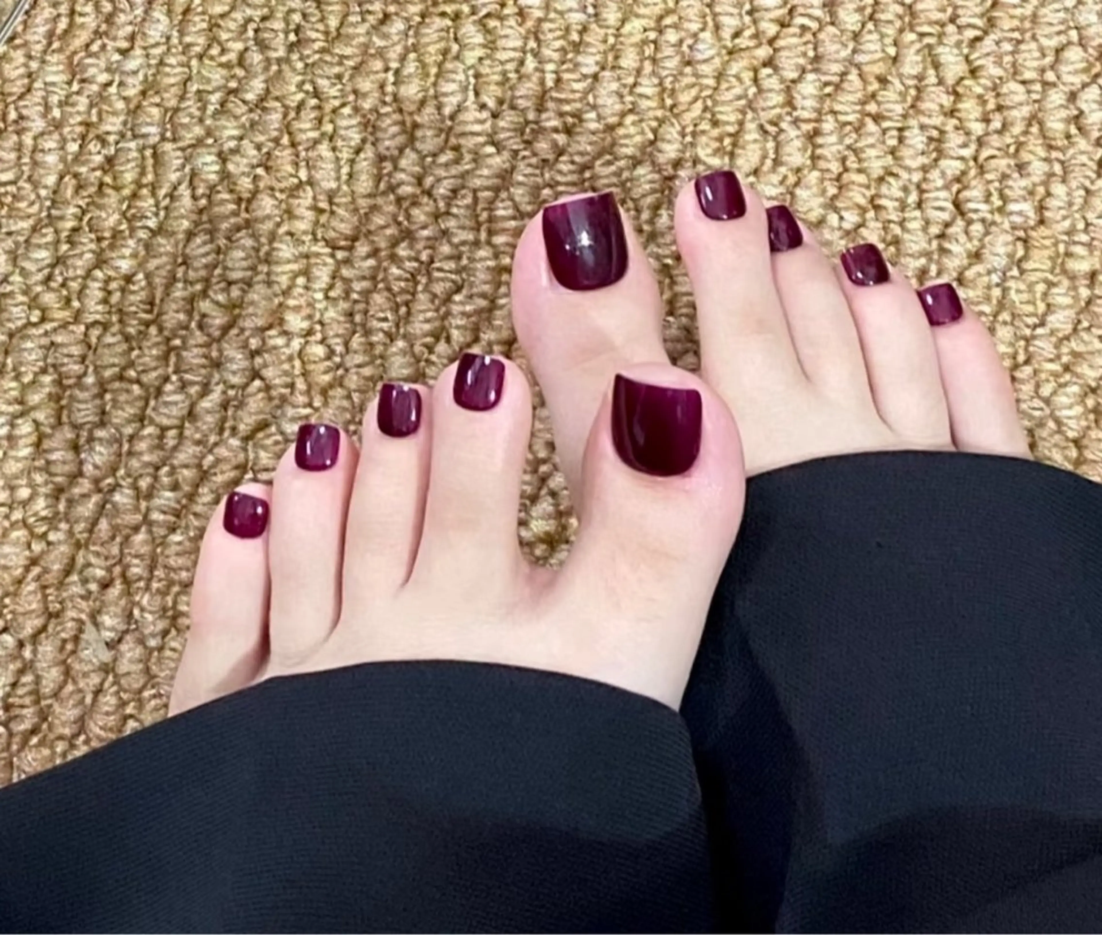 ネイル フットネイル コウ ヨウのネイルデザイン