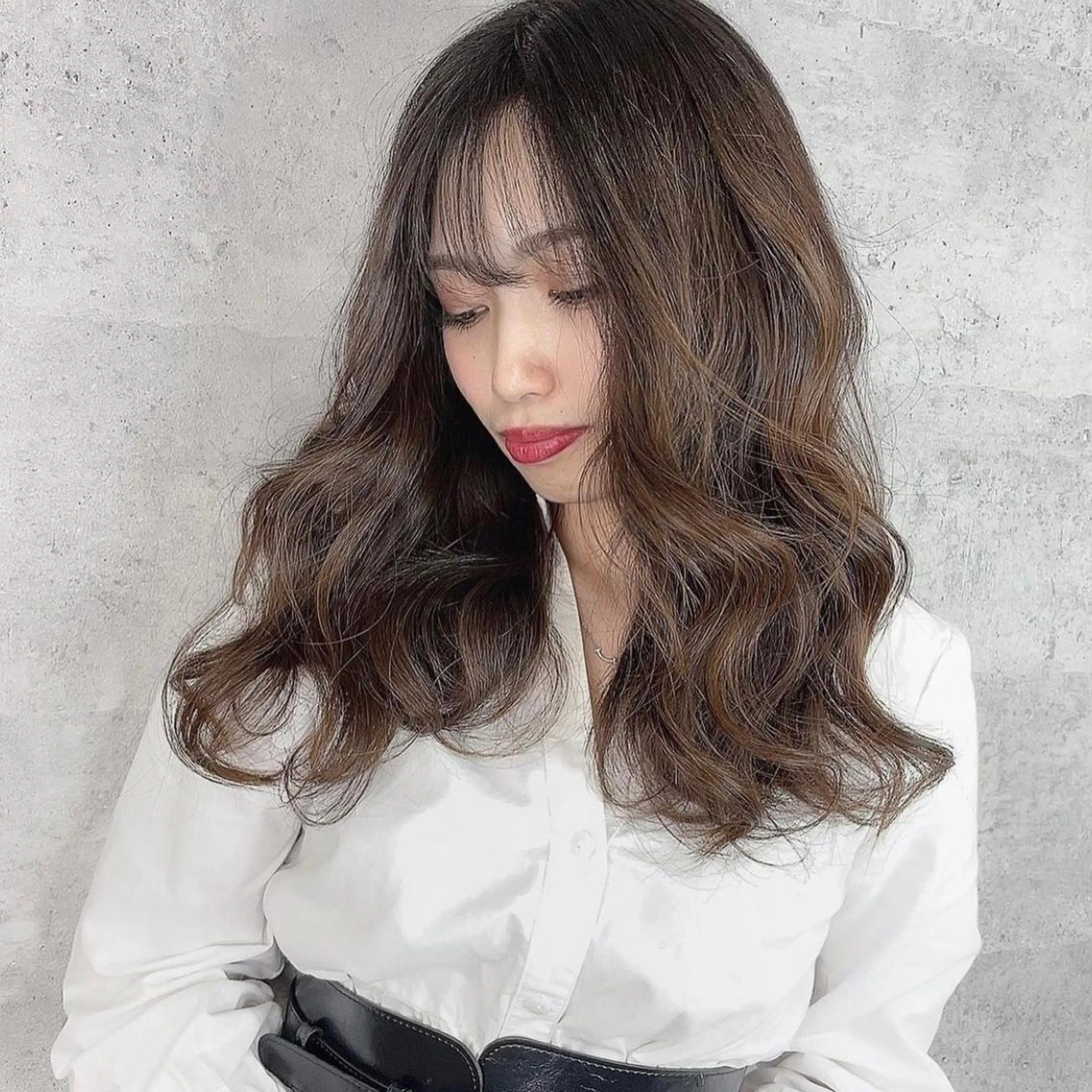 ロング カラー シールエクステ ハイトーンカラー エクステ エクステ シールエクステ特化 ハイトーン、NANAのヘアスタイル