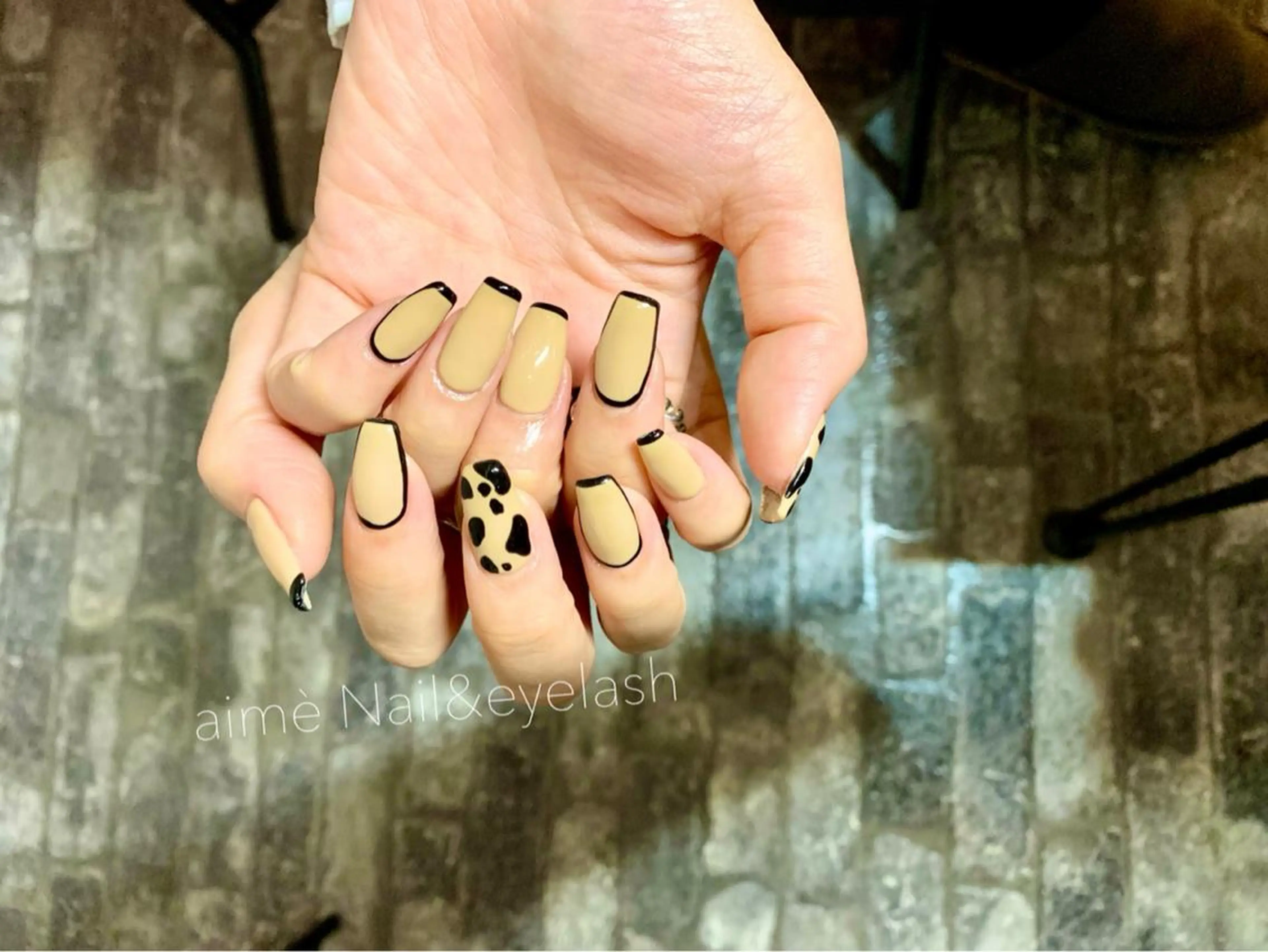 ネイル aime 中崎町のネイルデザイン