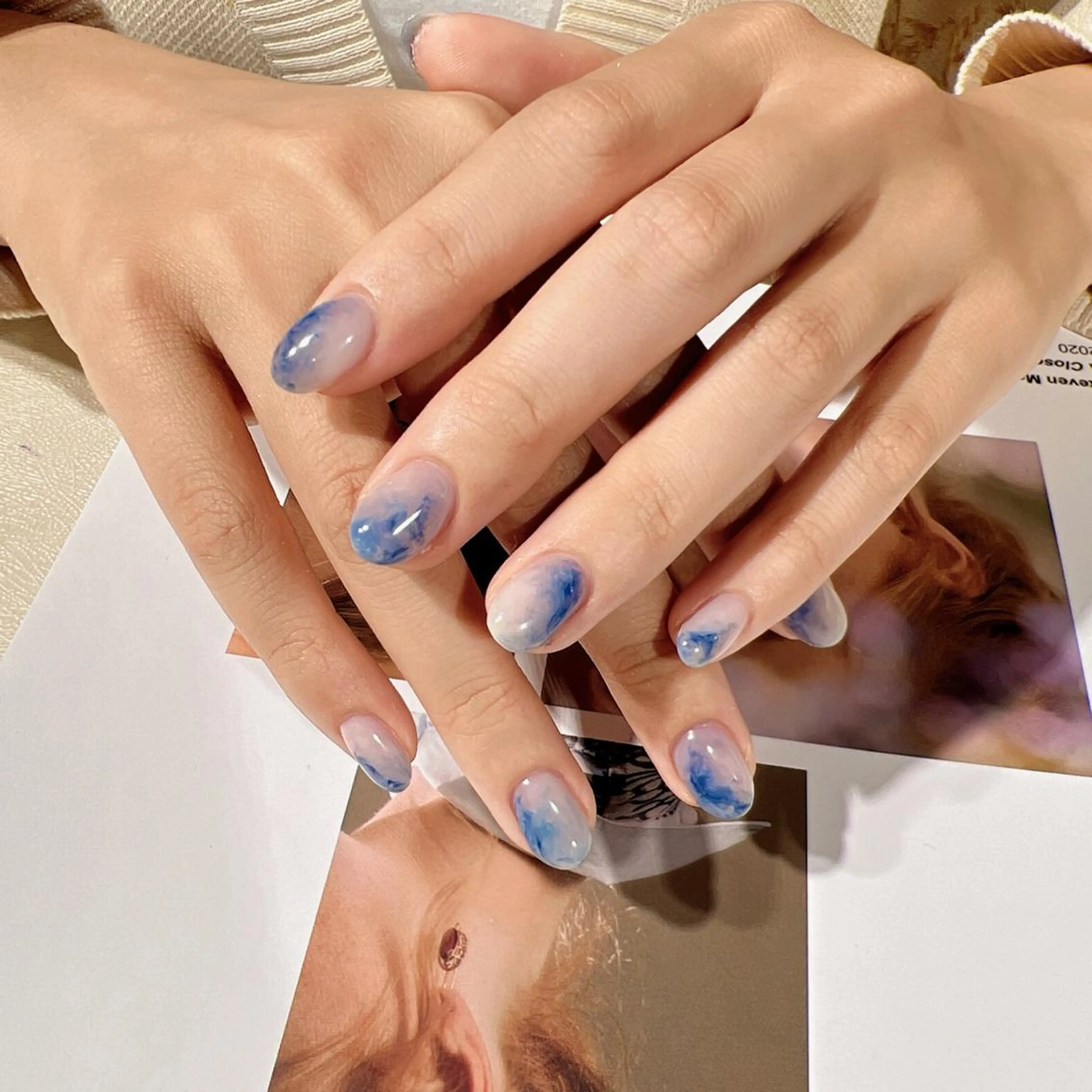 カラー ネイル 持ち込み ニュアンスネイル You&Me Yukiのネイルデザイン