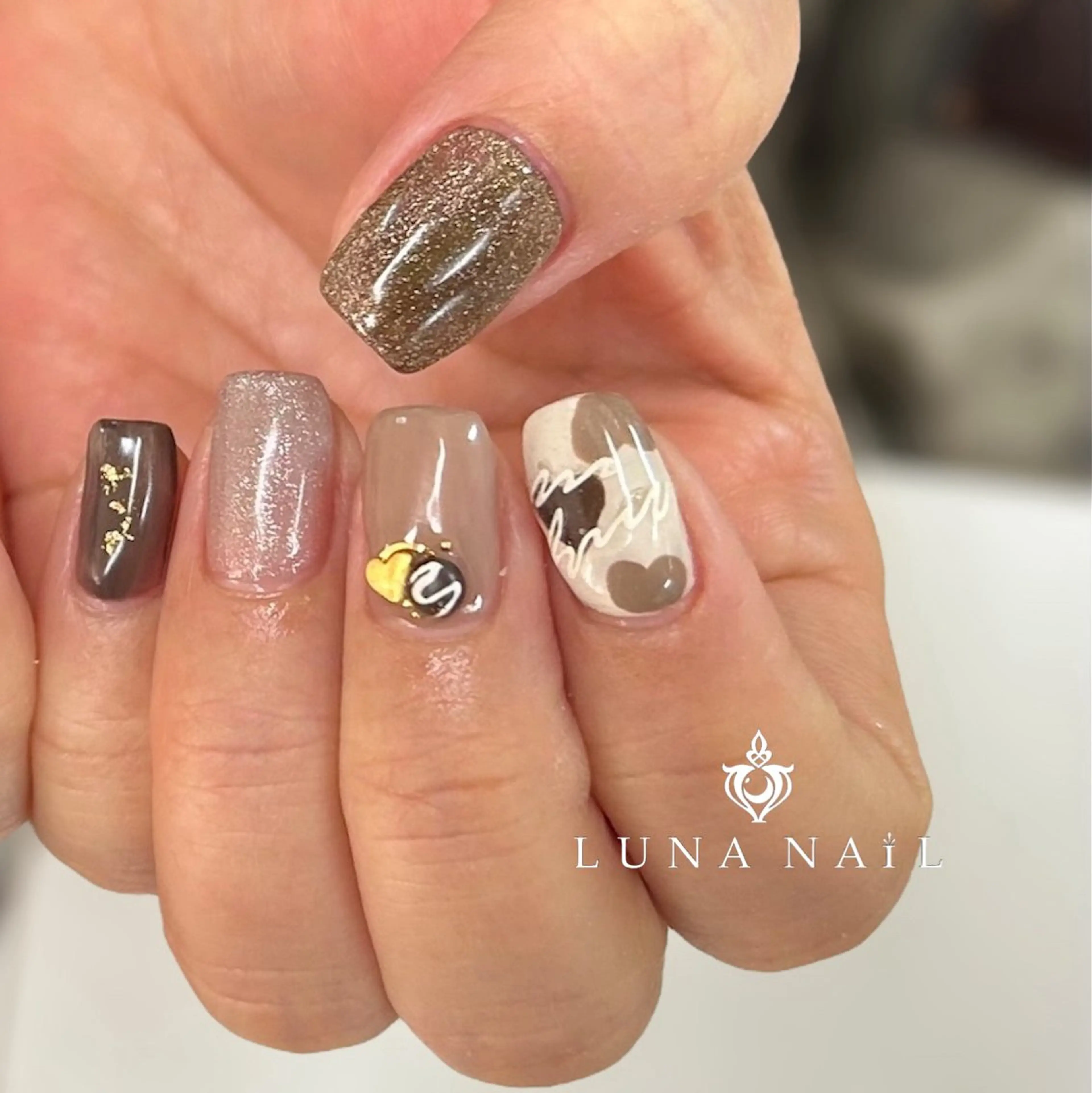 ネイル ハンドネイル アトリエ　ミモザ所属・いまむら あかりのネイルデザイン