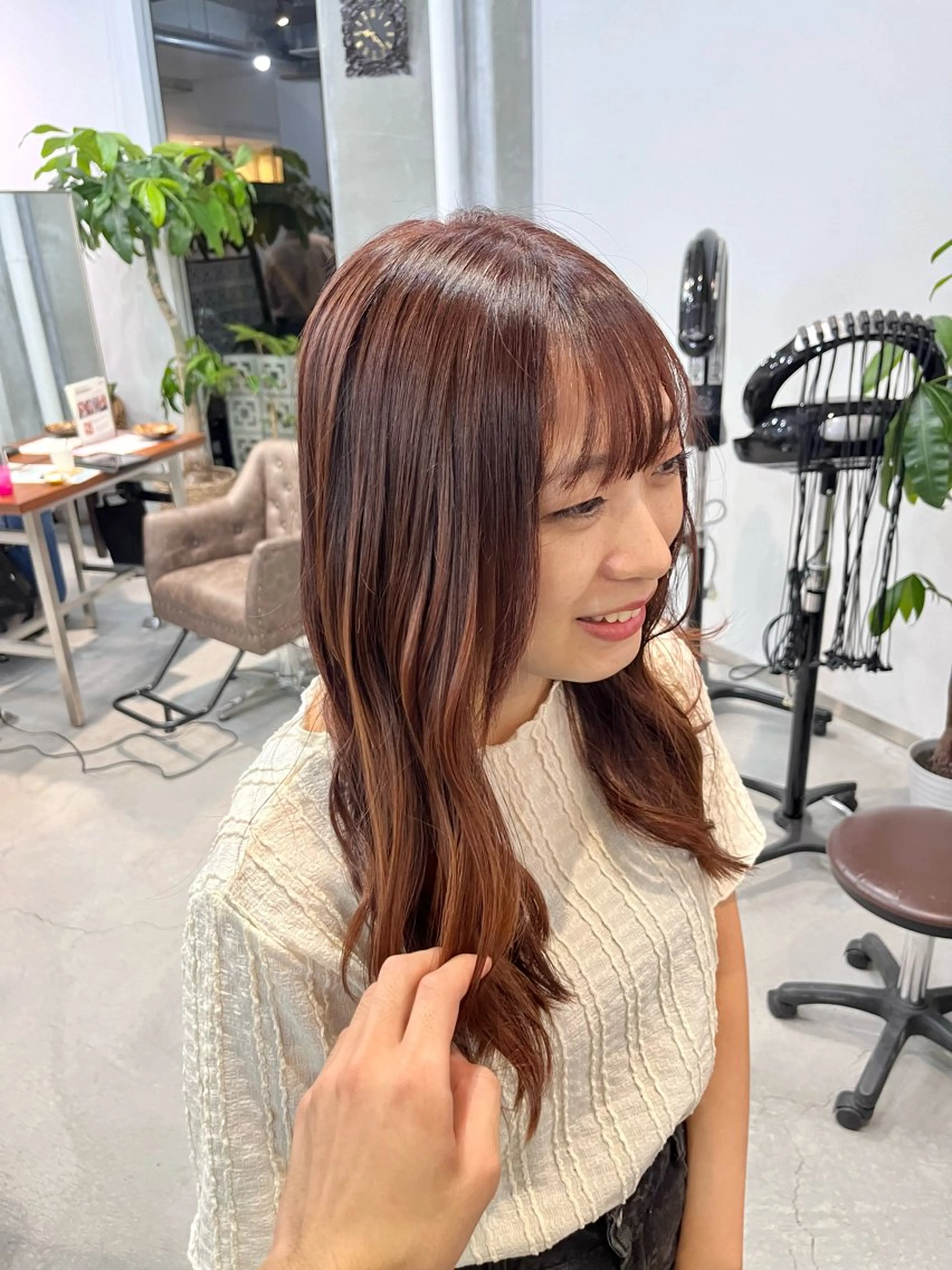 髪質改善カラー＋クイックトリートメント🌟の写真