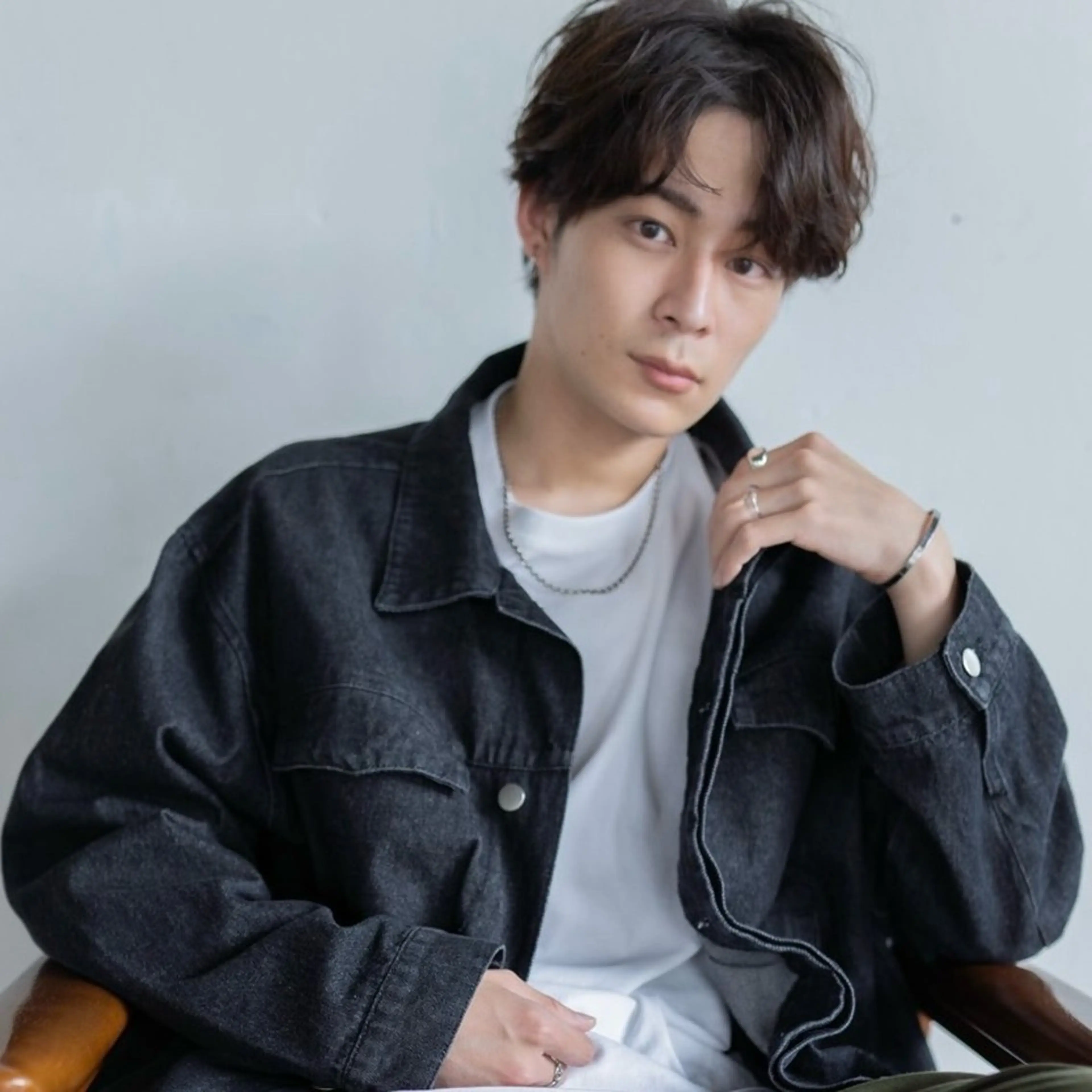 ショート カット 舟橋耀/ブリーチカラ ー/レイヤーカットのヘアスタイル