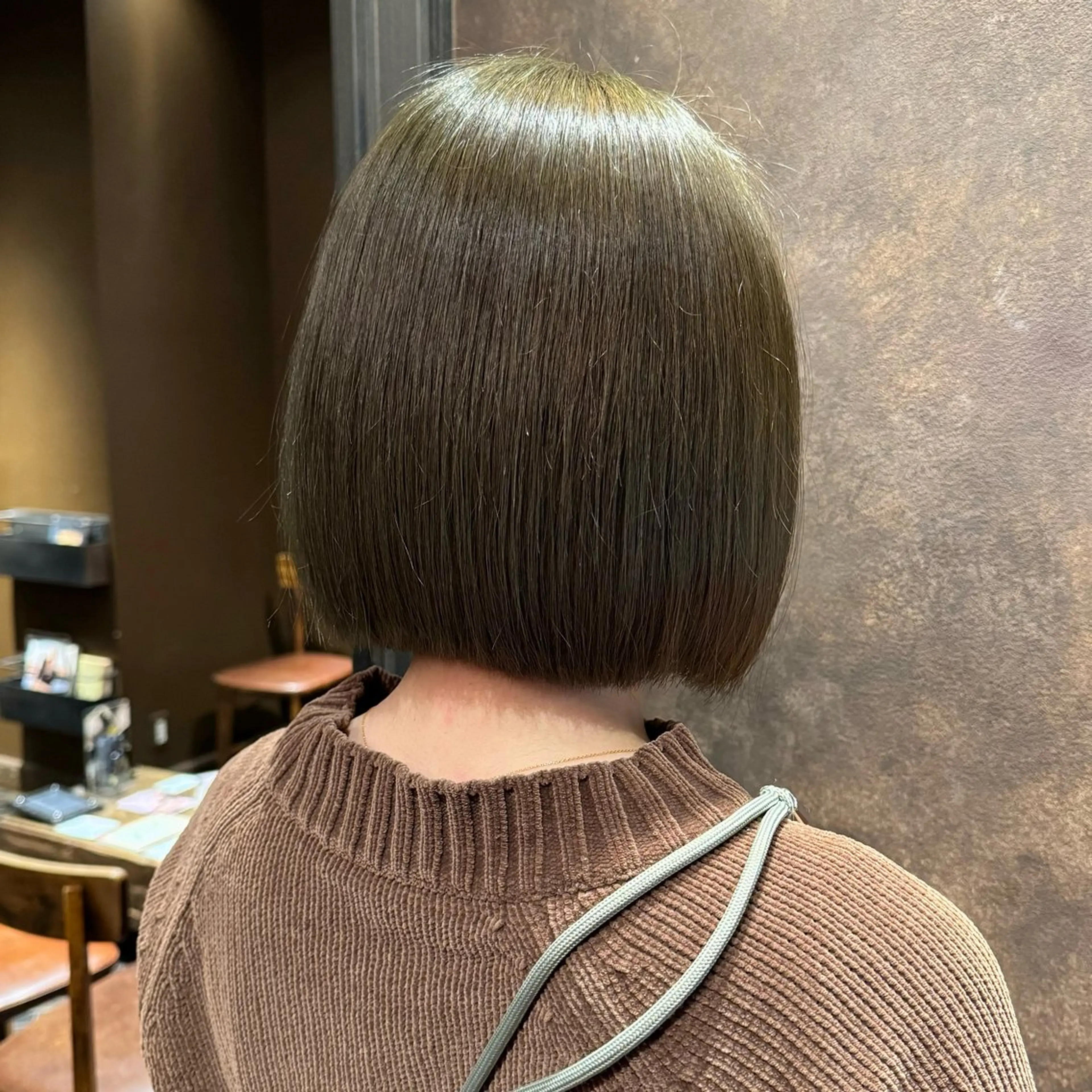 ショート カラー ヘアカラー 松木 花鈴のヘアスタイル