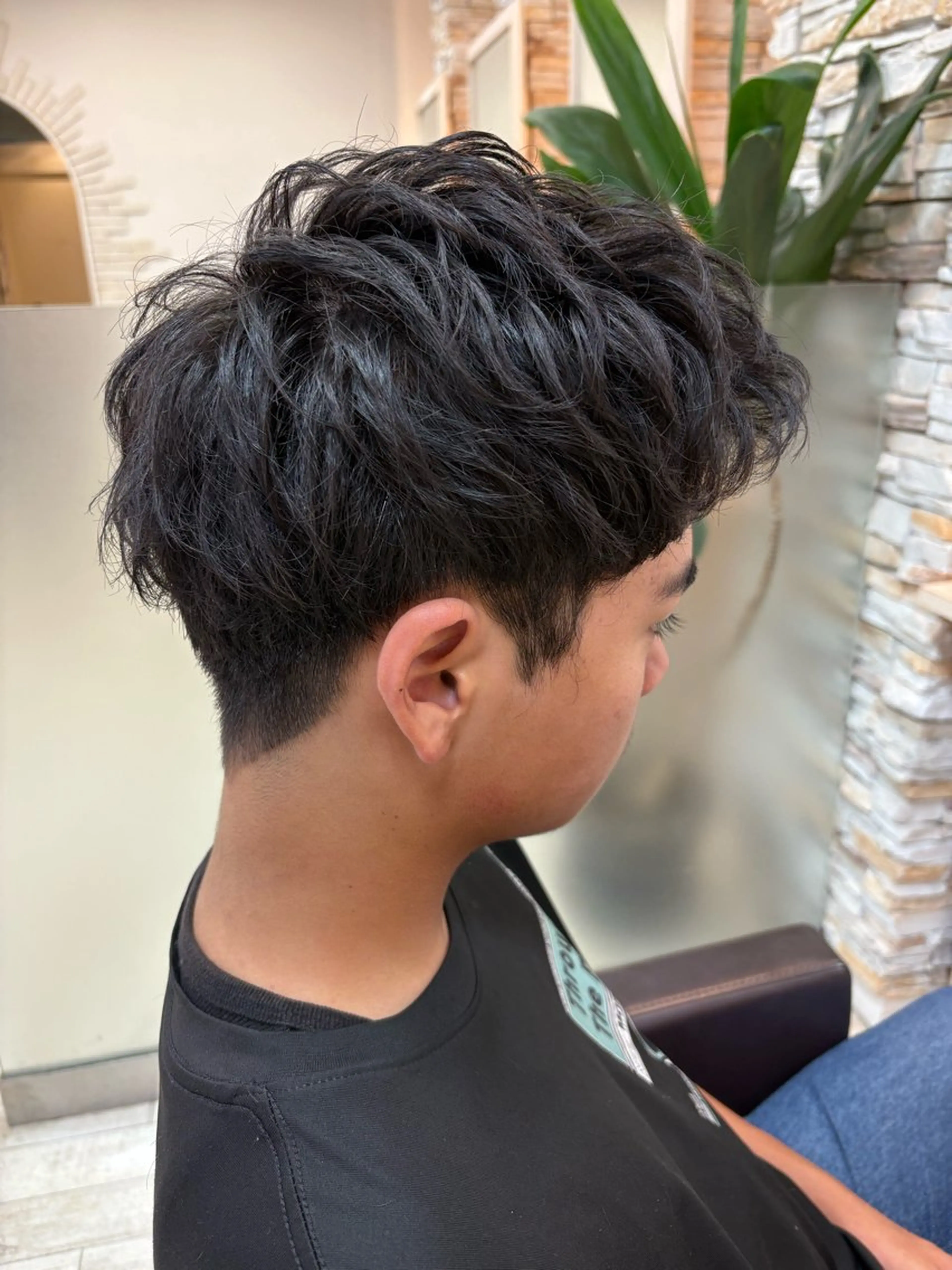 メンズ メンズハイライト メンズインナーカラー メンズショート カット CREA渋沢 モデル募集🌺アイナのヘアスタイル