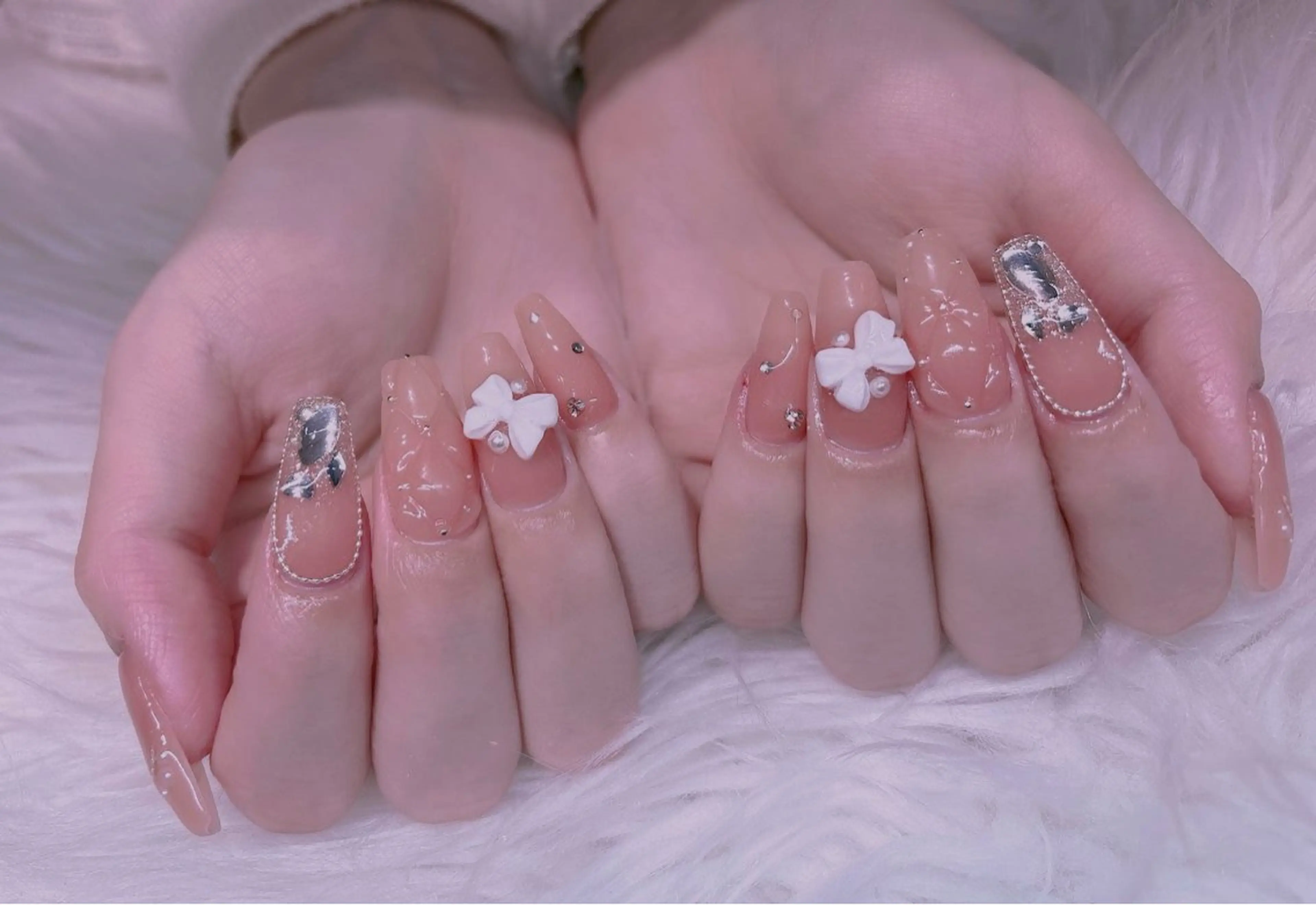 ネイル 長さだし専門店 M2　rikaのネイルデザイン