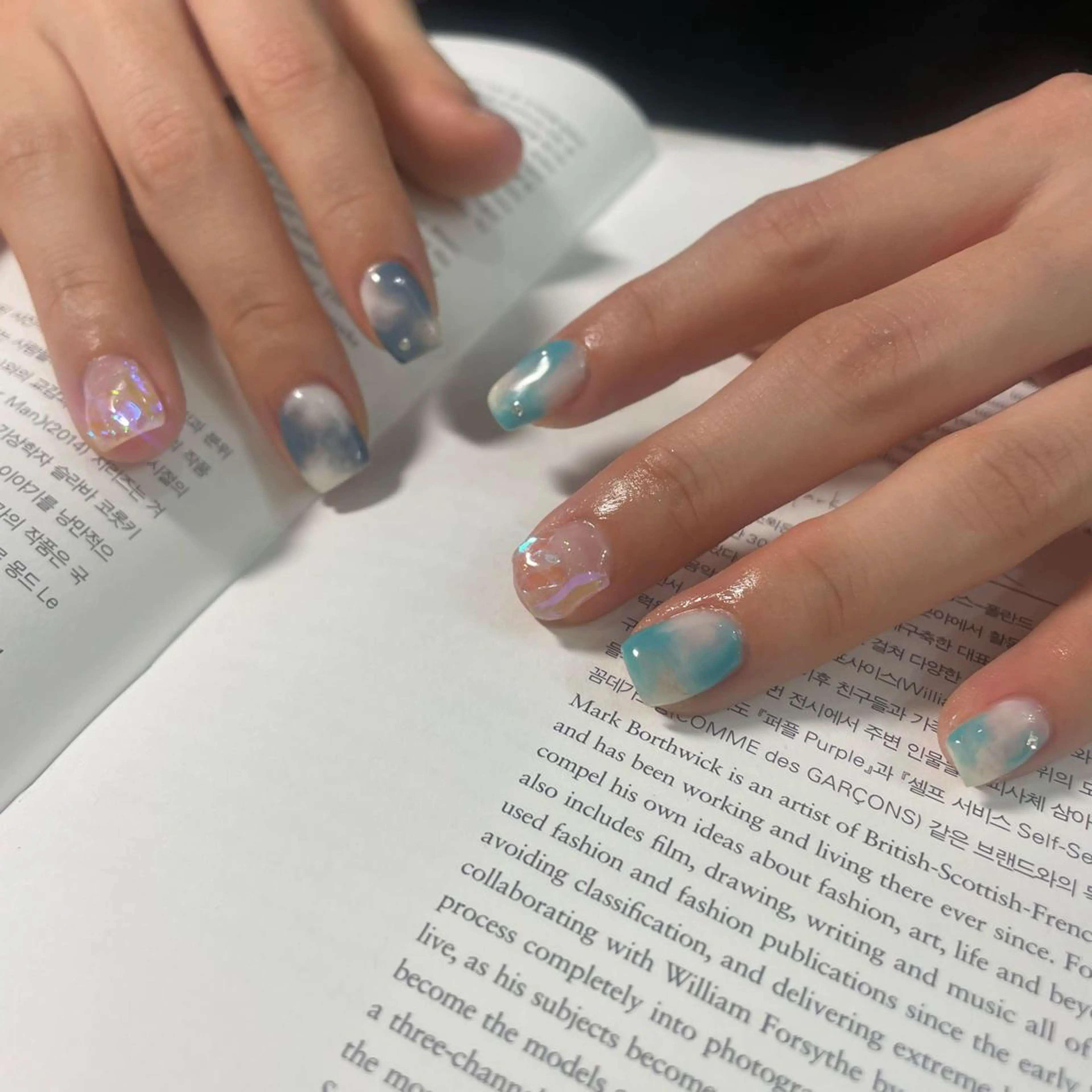 ネイル ハンドネイル ネイルズシャトン🪡 ネイリスト齊藤のネイルデザイン