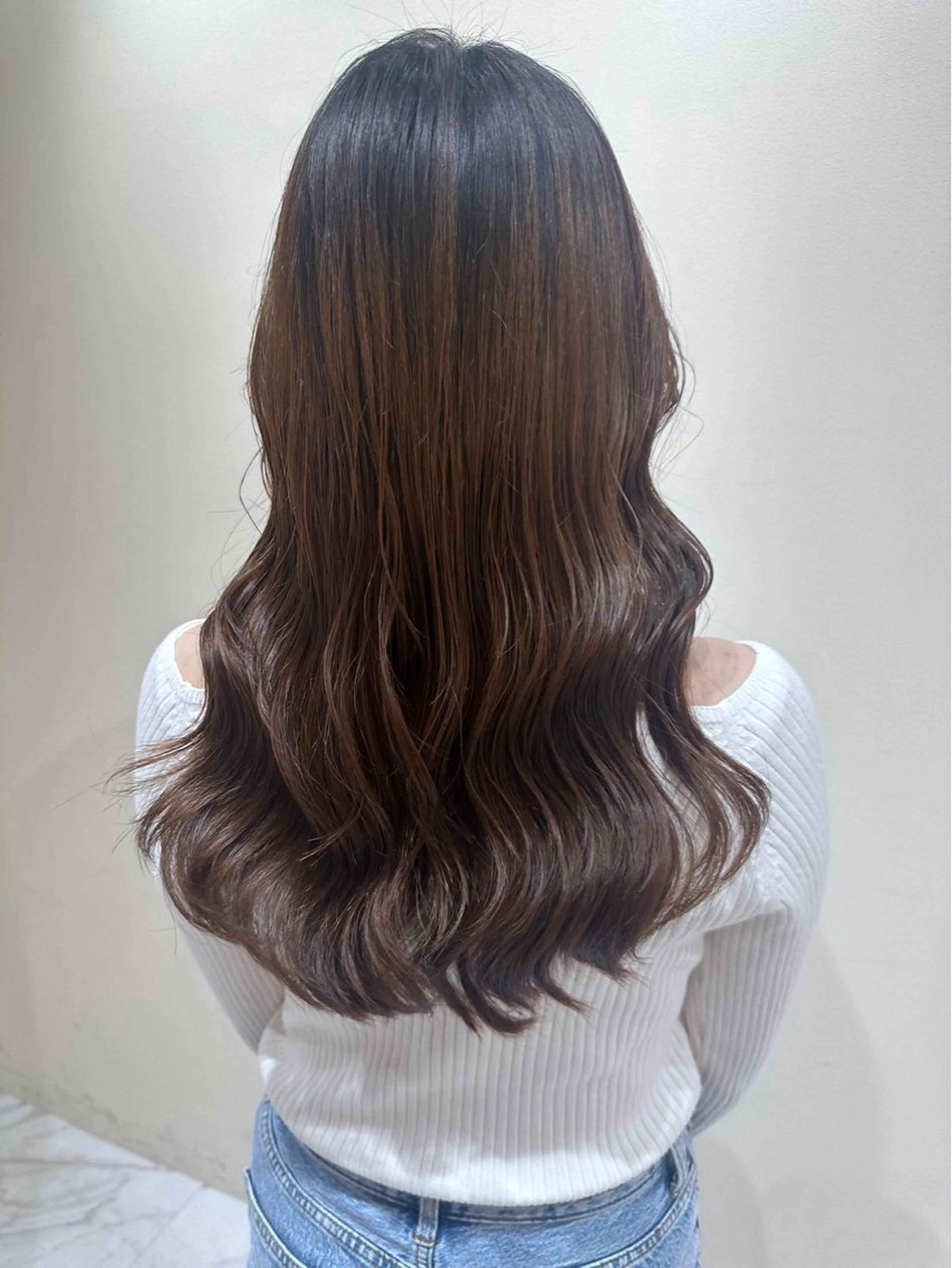 ロング カット パーマ Hana ハイトーン🕯🩰のヘアスタイル