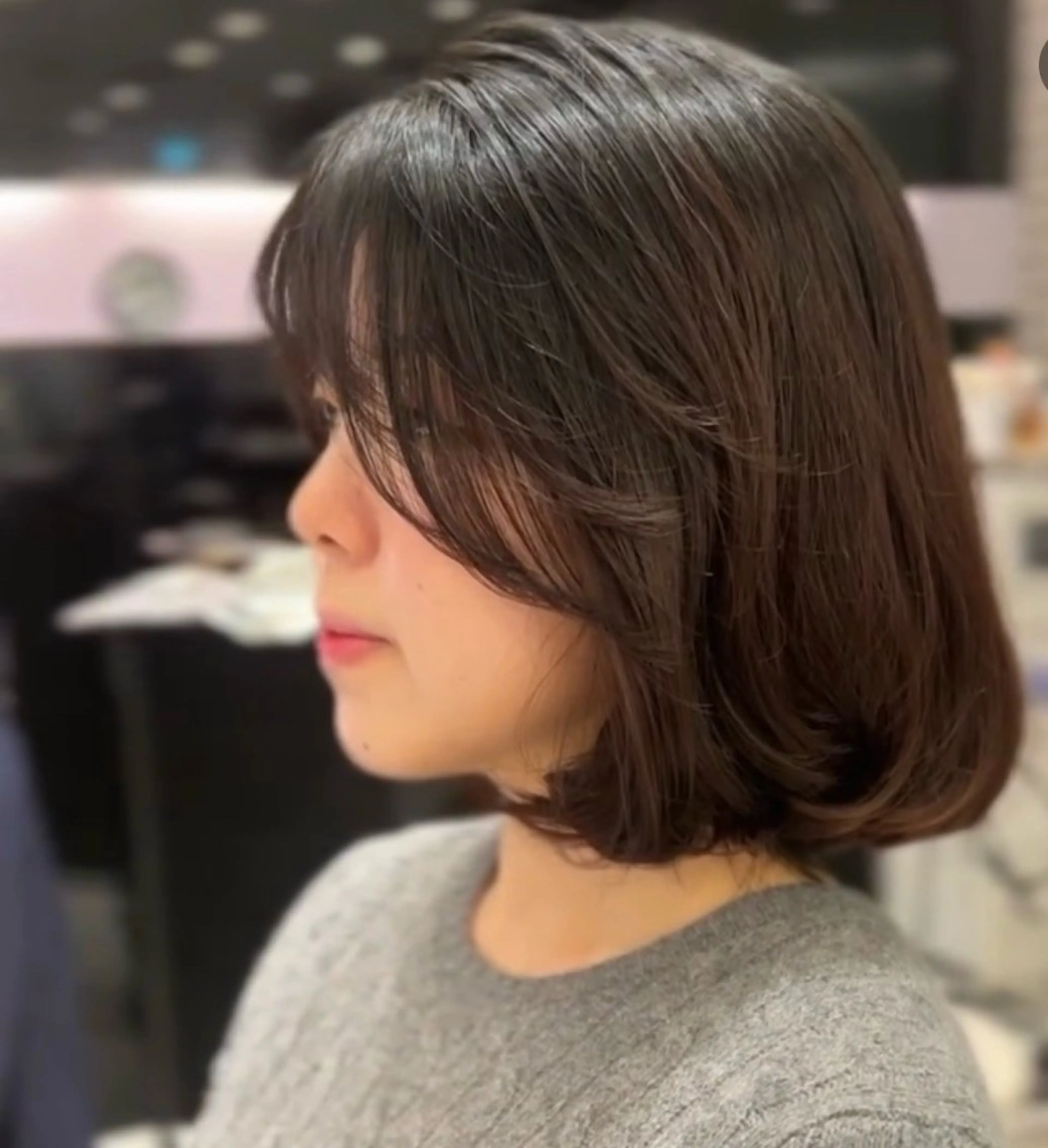 ミディアム ミディアムパーマ 銀座🌿ヘア アレンジ🌿さやかのヘアスタイル