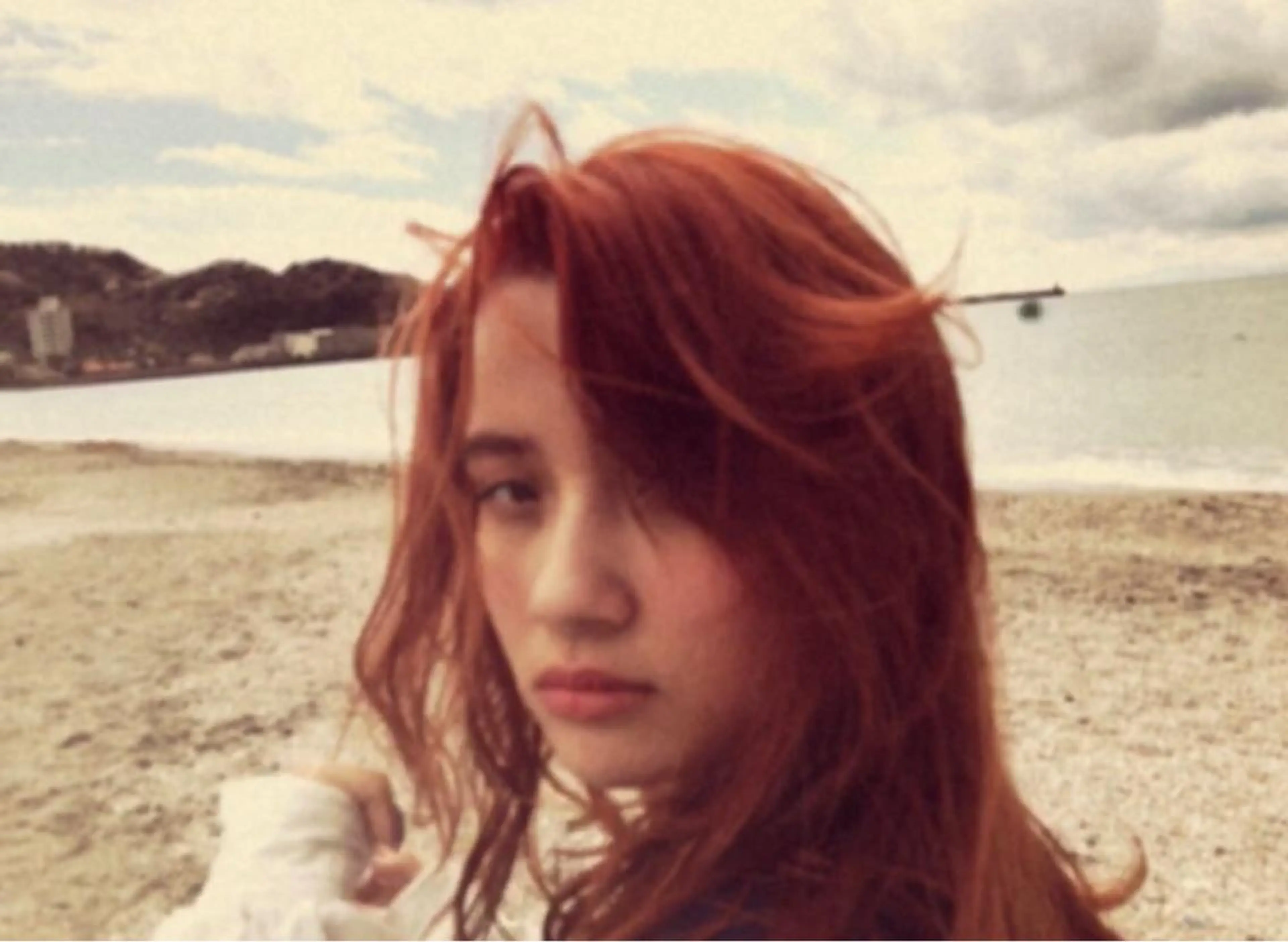 ロング カラー sand&rose所属・逗子、パーマスタイル ナオイカイラのヘアスタイル