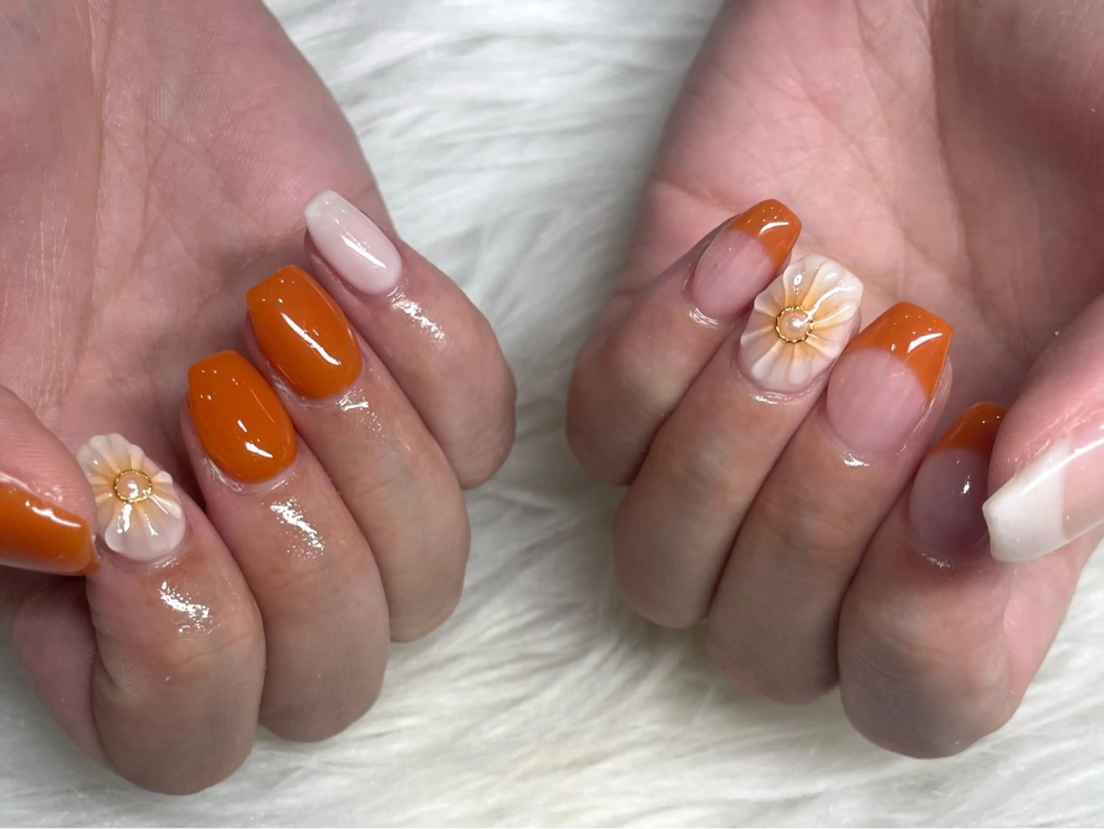 ネイル 持ち込み 橋田 有里奈のネイルデザイン