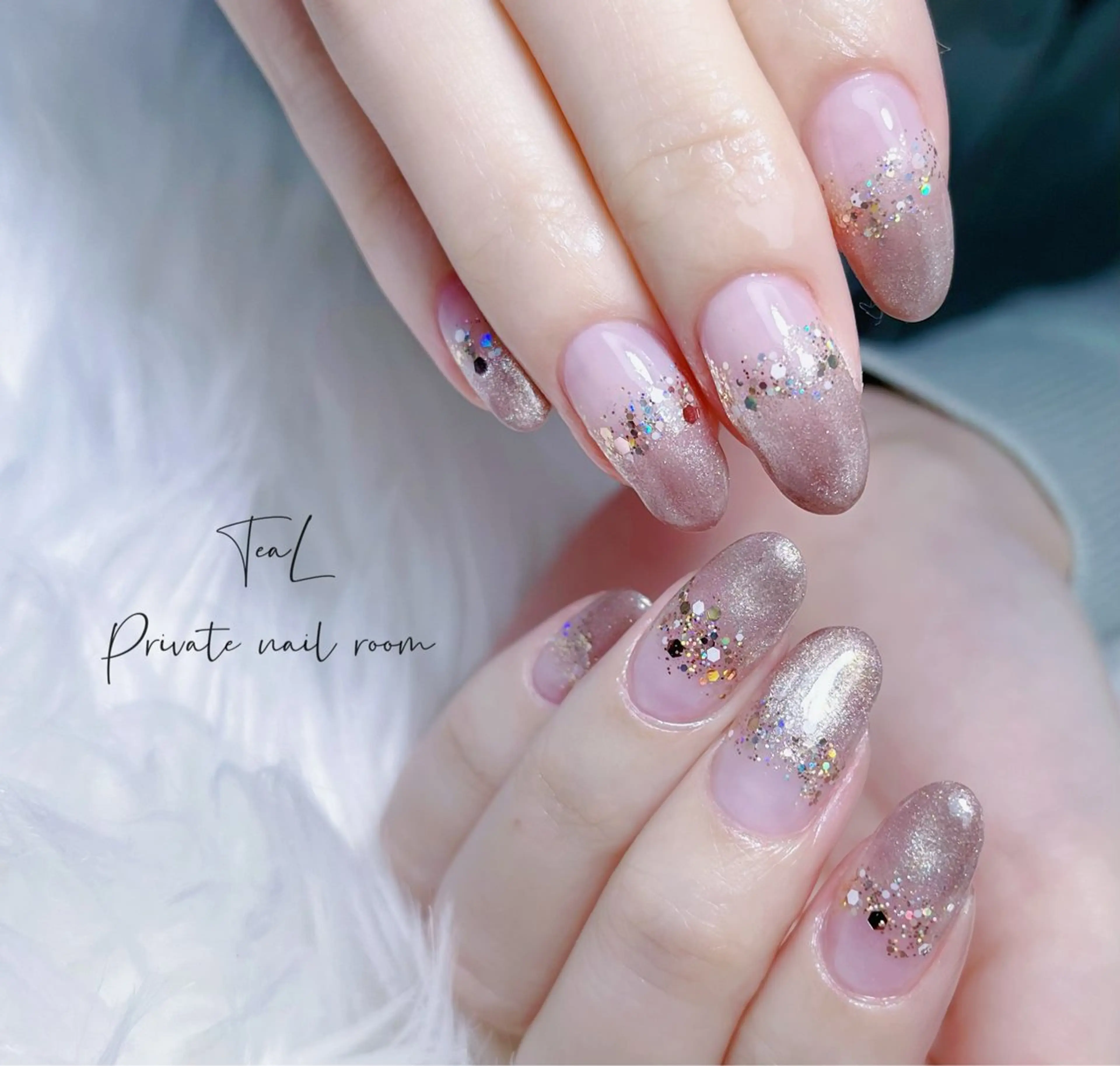 ネイル ハンドネイル TeaL nailのネイルデザイン