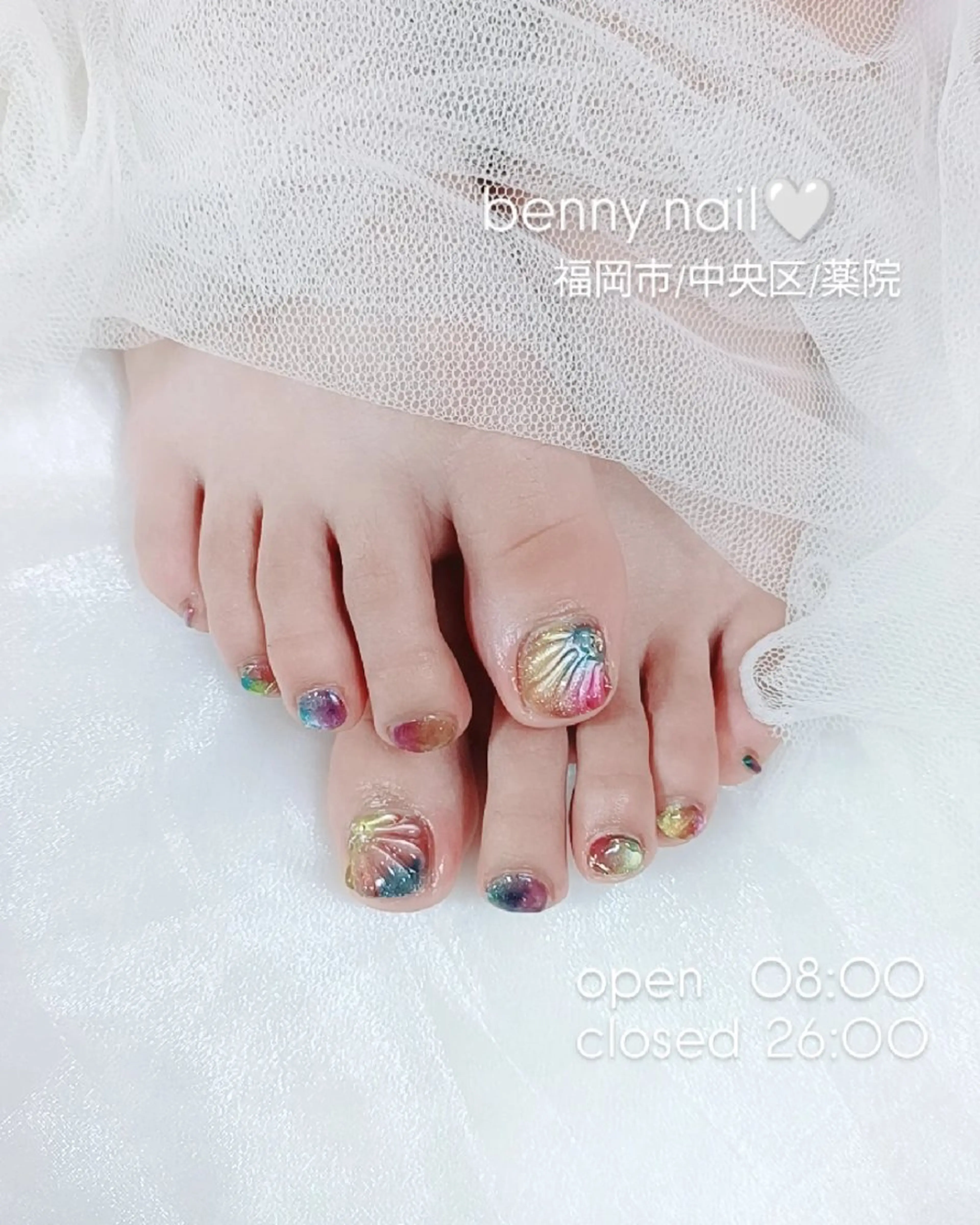 ネイル 最終受付23時半 benny nailのネイルデザイン