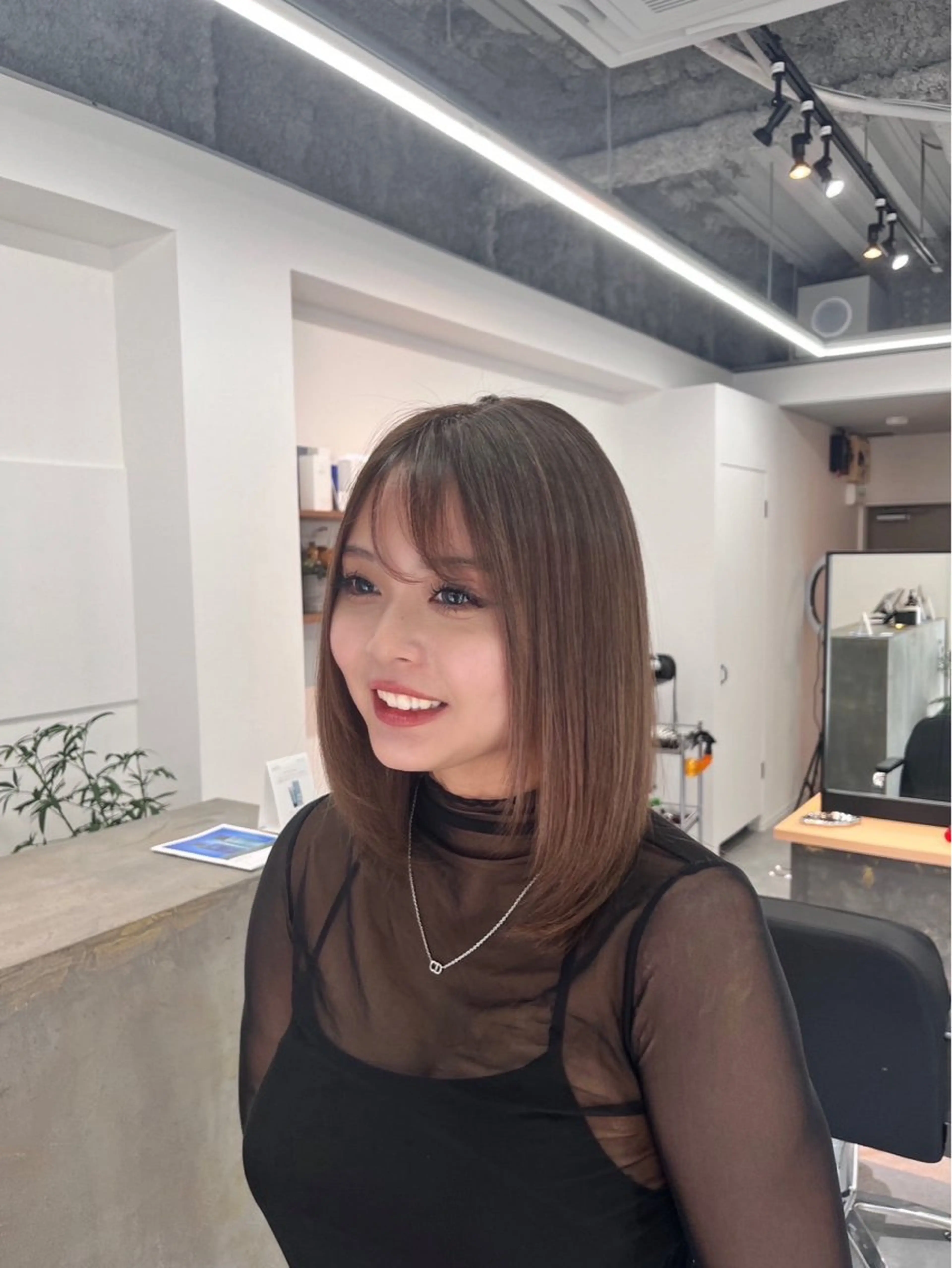 ミディアム 前 侃太のヘアスタイル