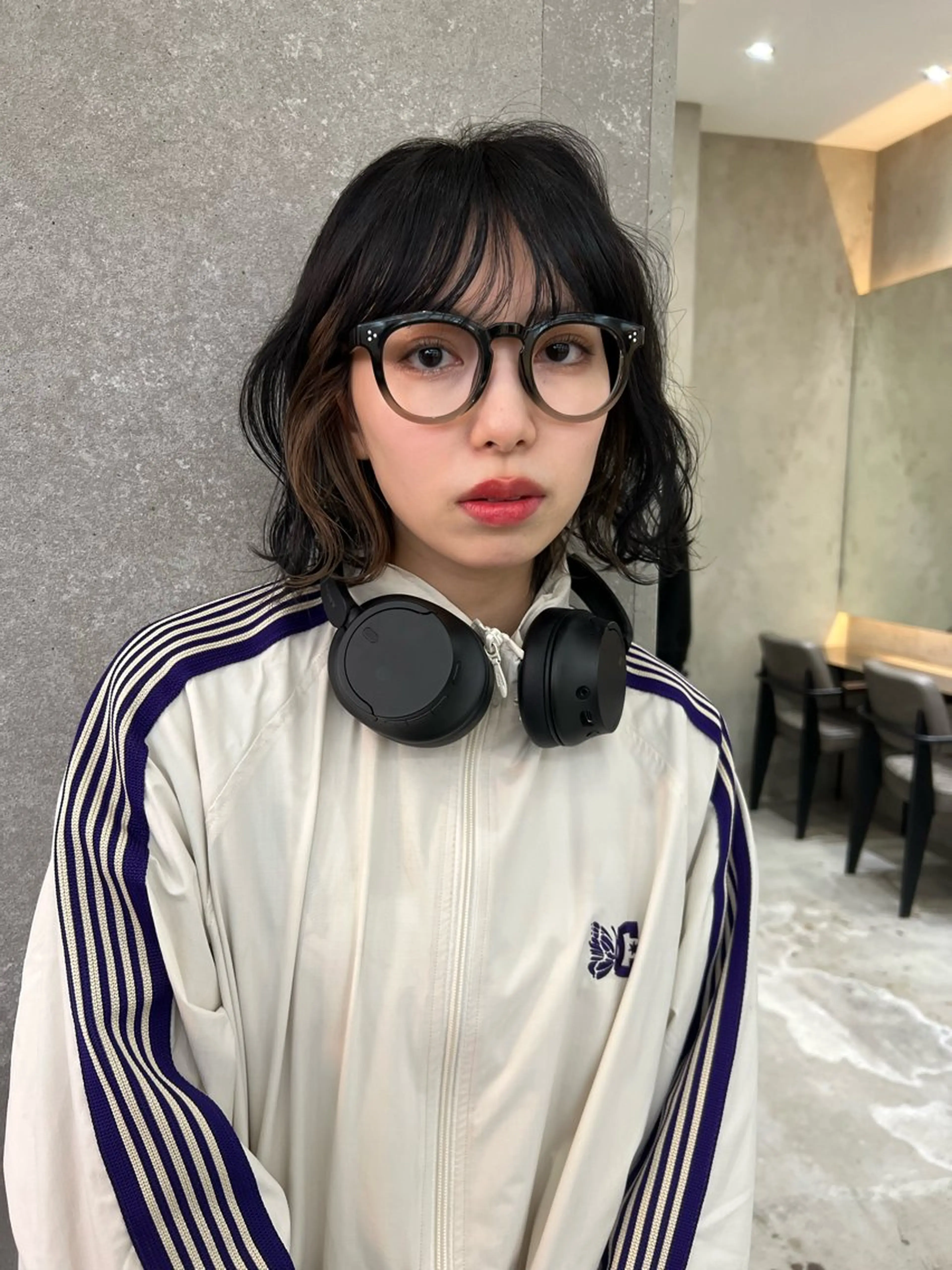 ミディアム カラー カット ヘアカラー トリートメント 髪質改善/ボブ/ ハイトーン❣️yuiのヘアスタイル