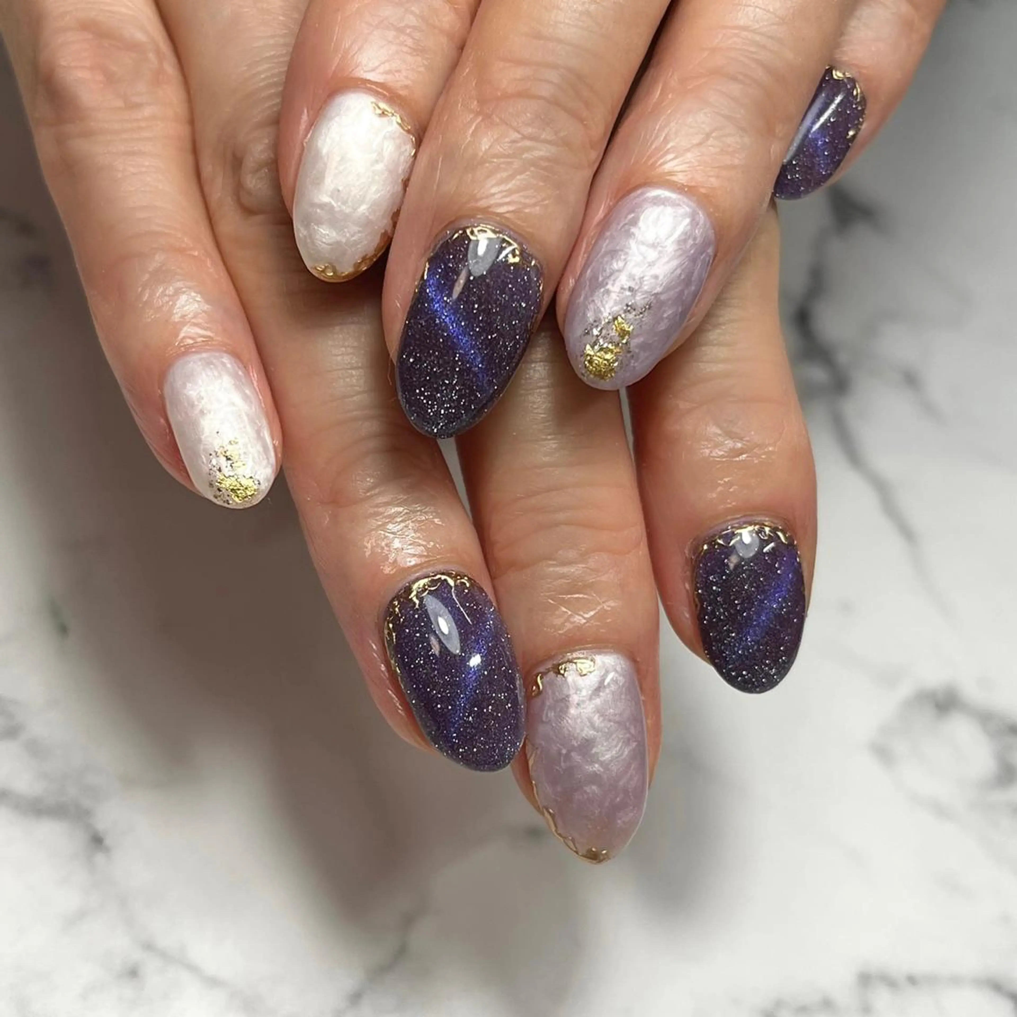 ネイル アートネイル フラッシュネイル ジェルネイル 氷ネイル・うるうるネイル 韓国ネイル ハンドネイル NAIL NOWのネイルデザイン