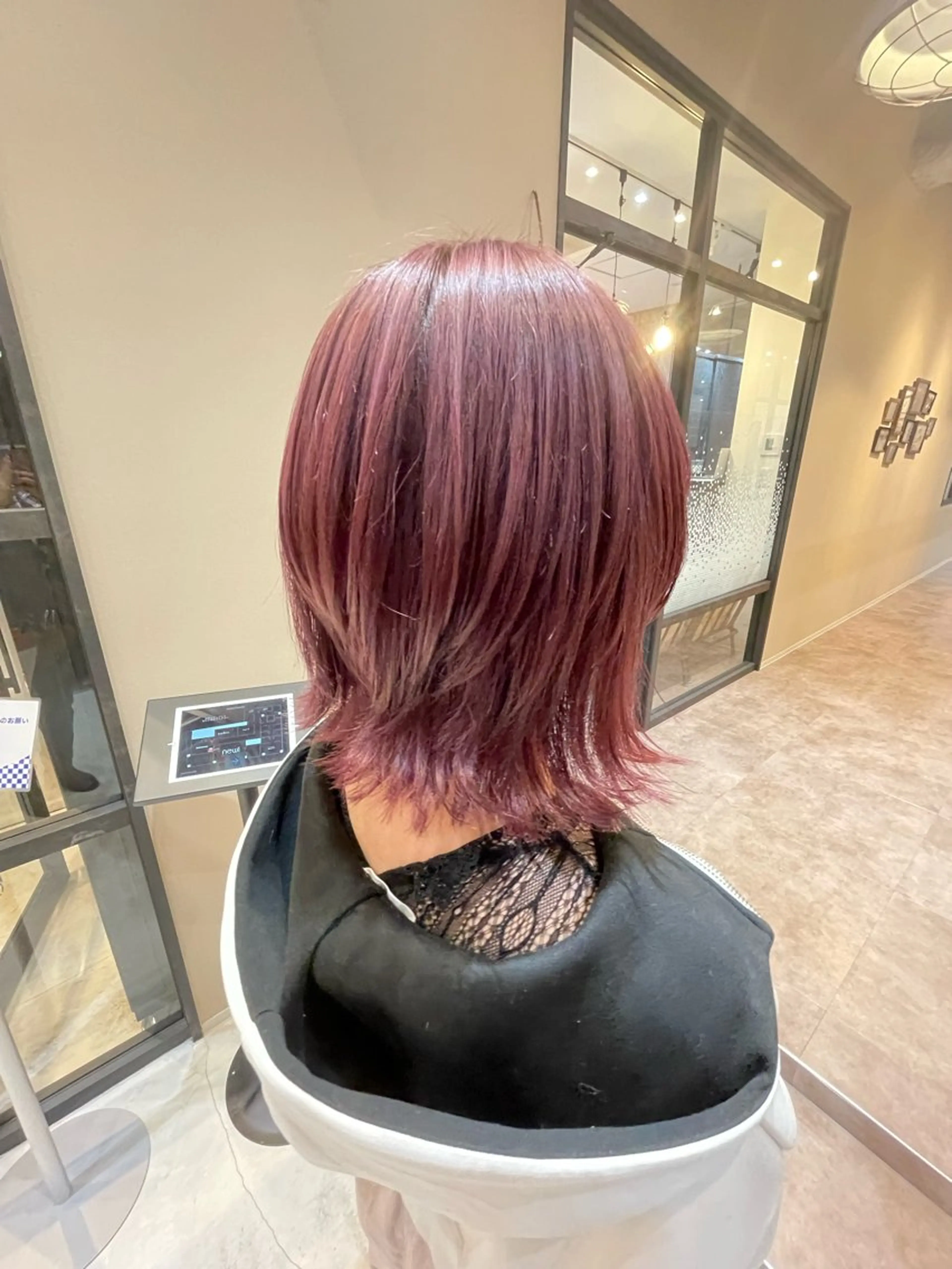 ミディアム カラー ✨ハイトーン✨ダブル カラー✨シバサキのヘアスタイル