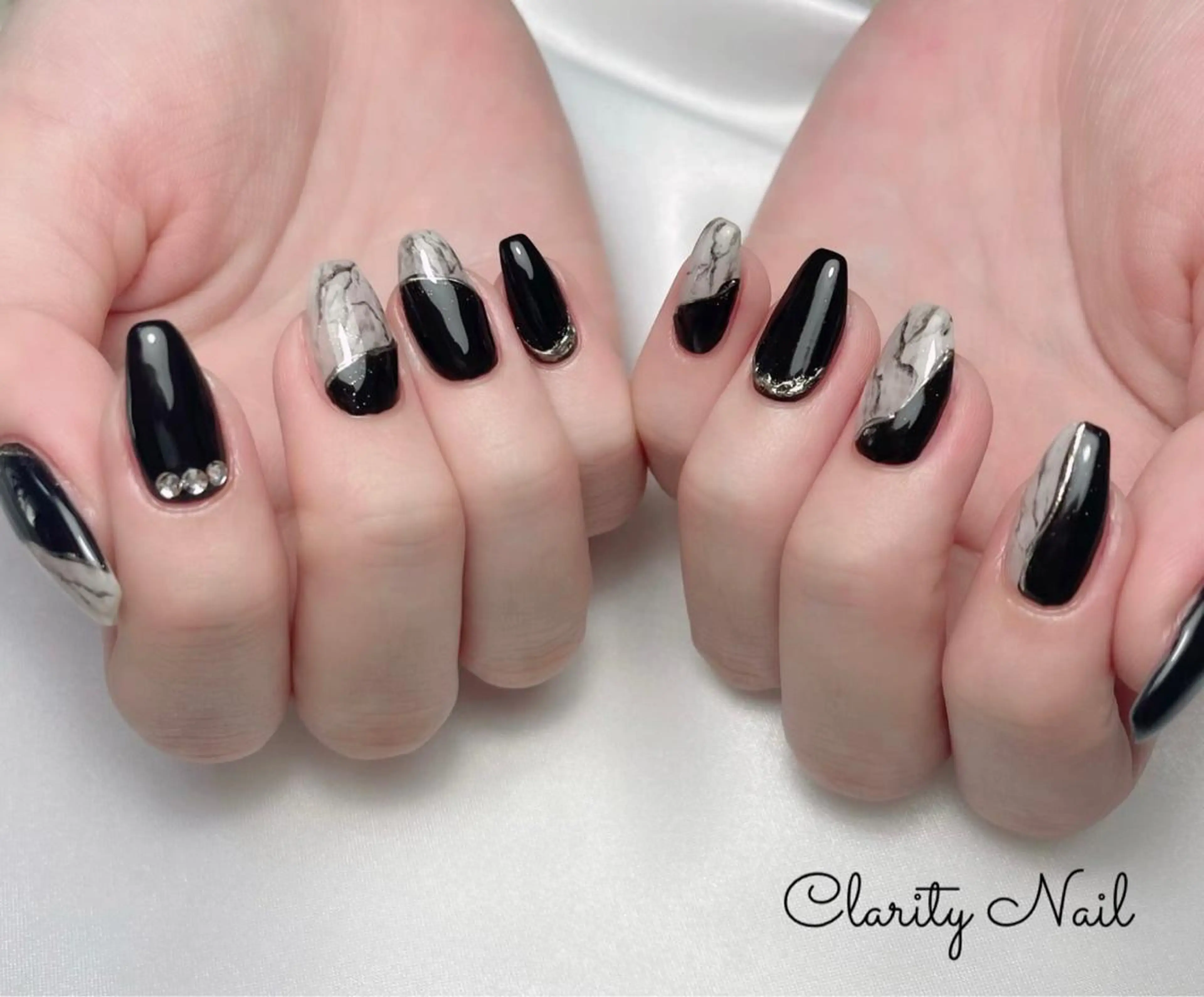 ネイル アートネイル 持ち込み ハンドネイル Clarity Nailのネイルデザイン