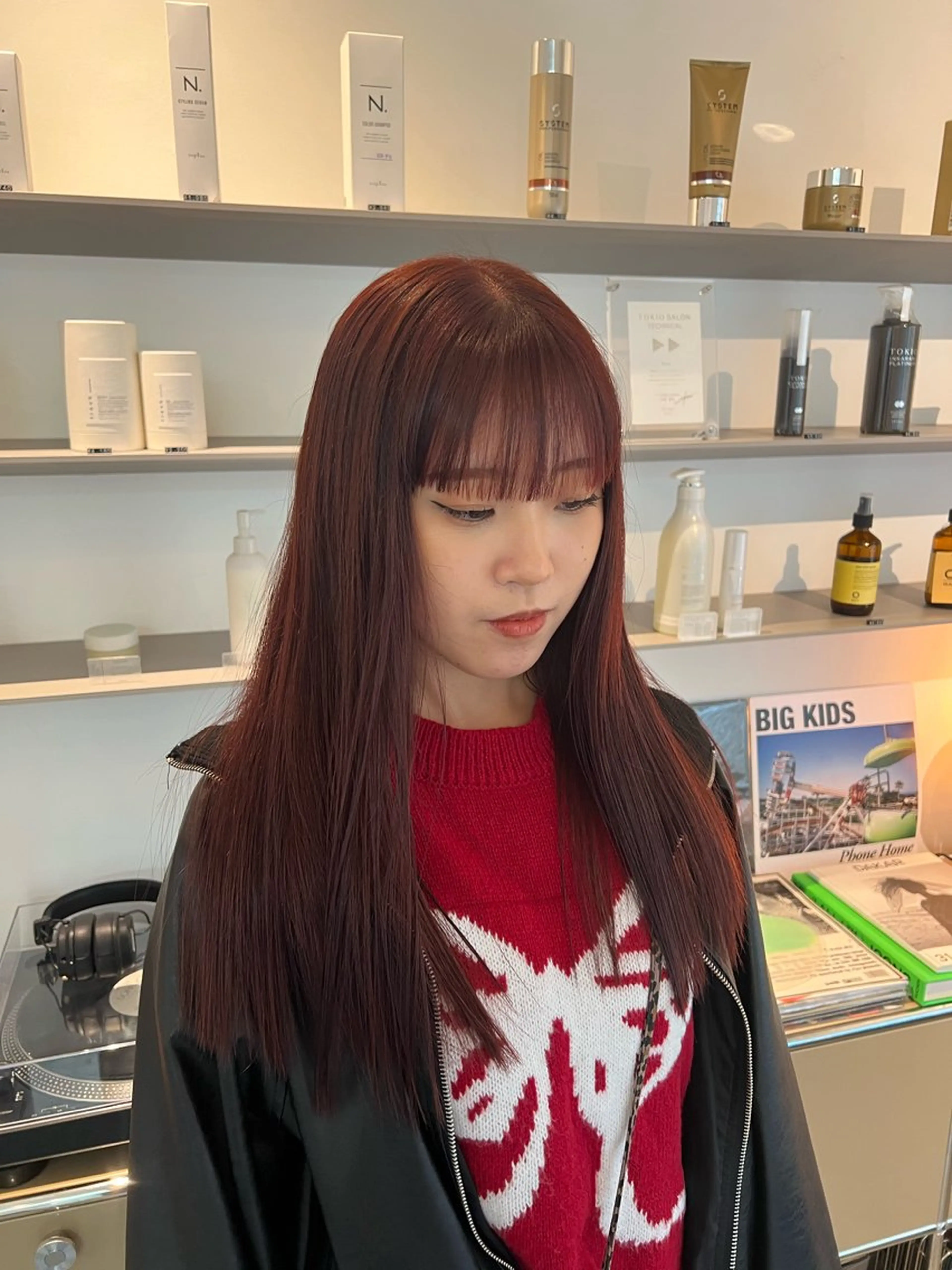 《minimo限定価格🩵/17時～》カラー+AMASIAトリートメント🚿 | 短時間で手触りをすぐ感じたい方への写真