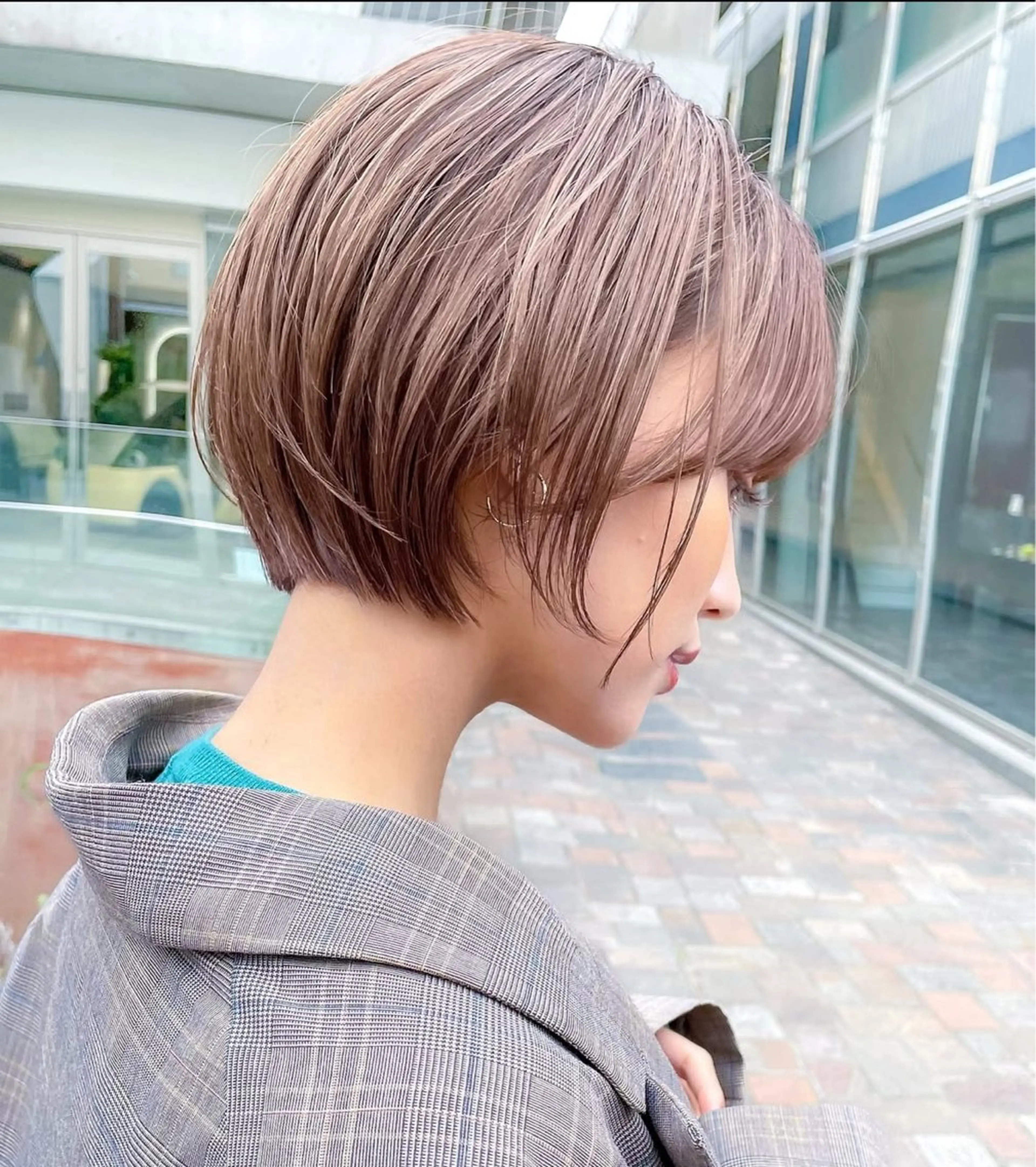 ショート コム・マティス所属・山本 茉琳のヘアスタイル