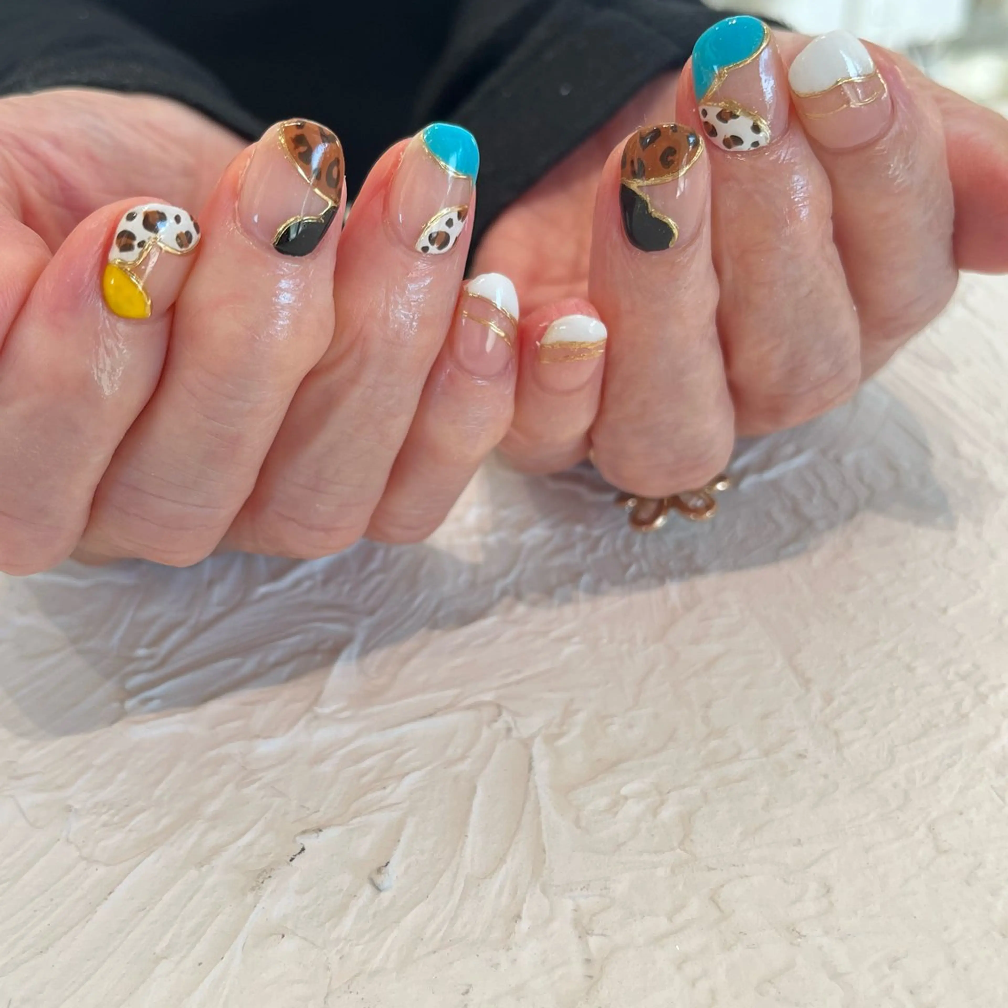 ネイル 四之宮 百花のネイルデザイン