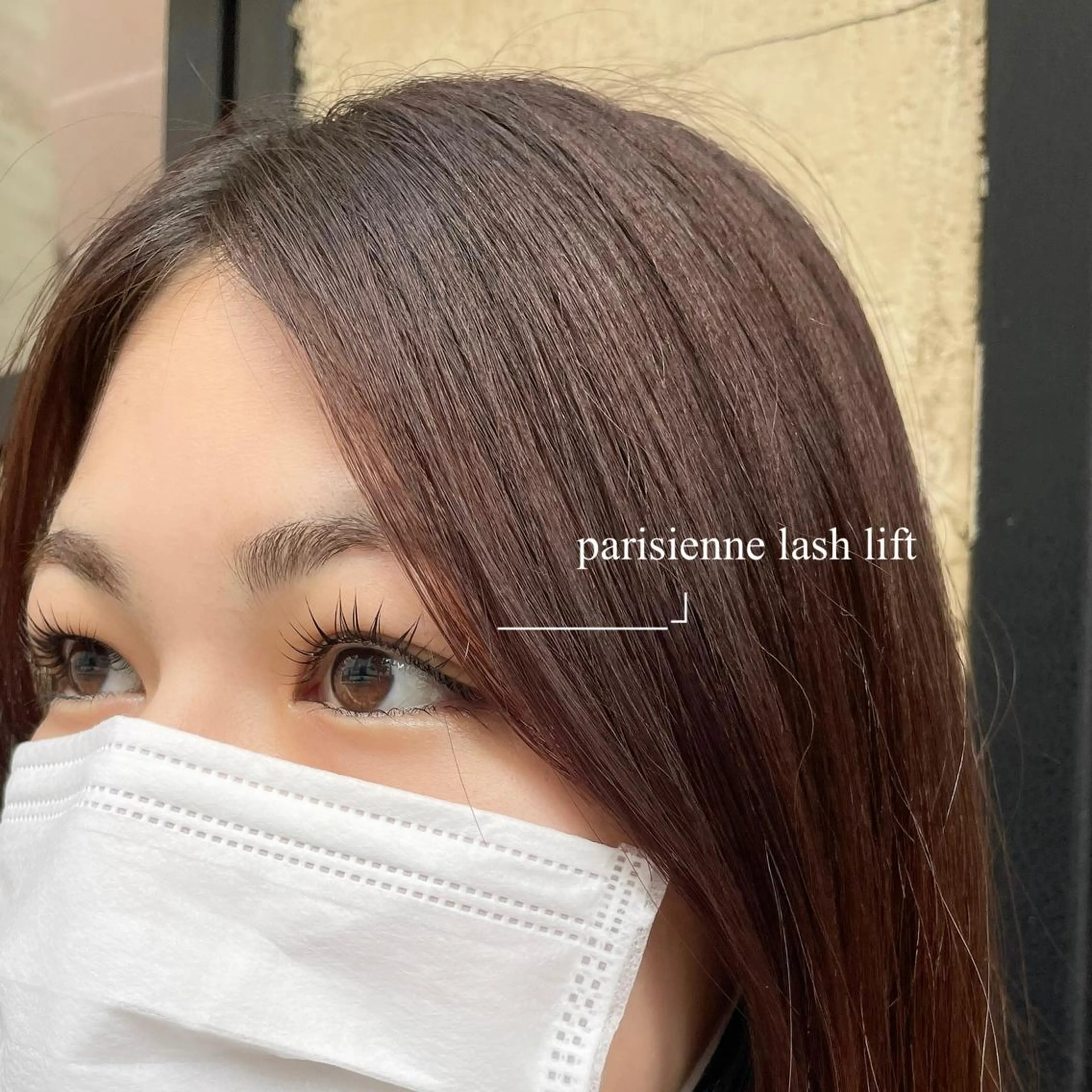 マツエク・マツパ パリジェンヌラッシュリフト GO TODAY SHAiRE SALON Vellmie店所属・吉祥寺kasumi 🌛eye/browのマツエク・マツパデザイン