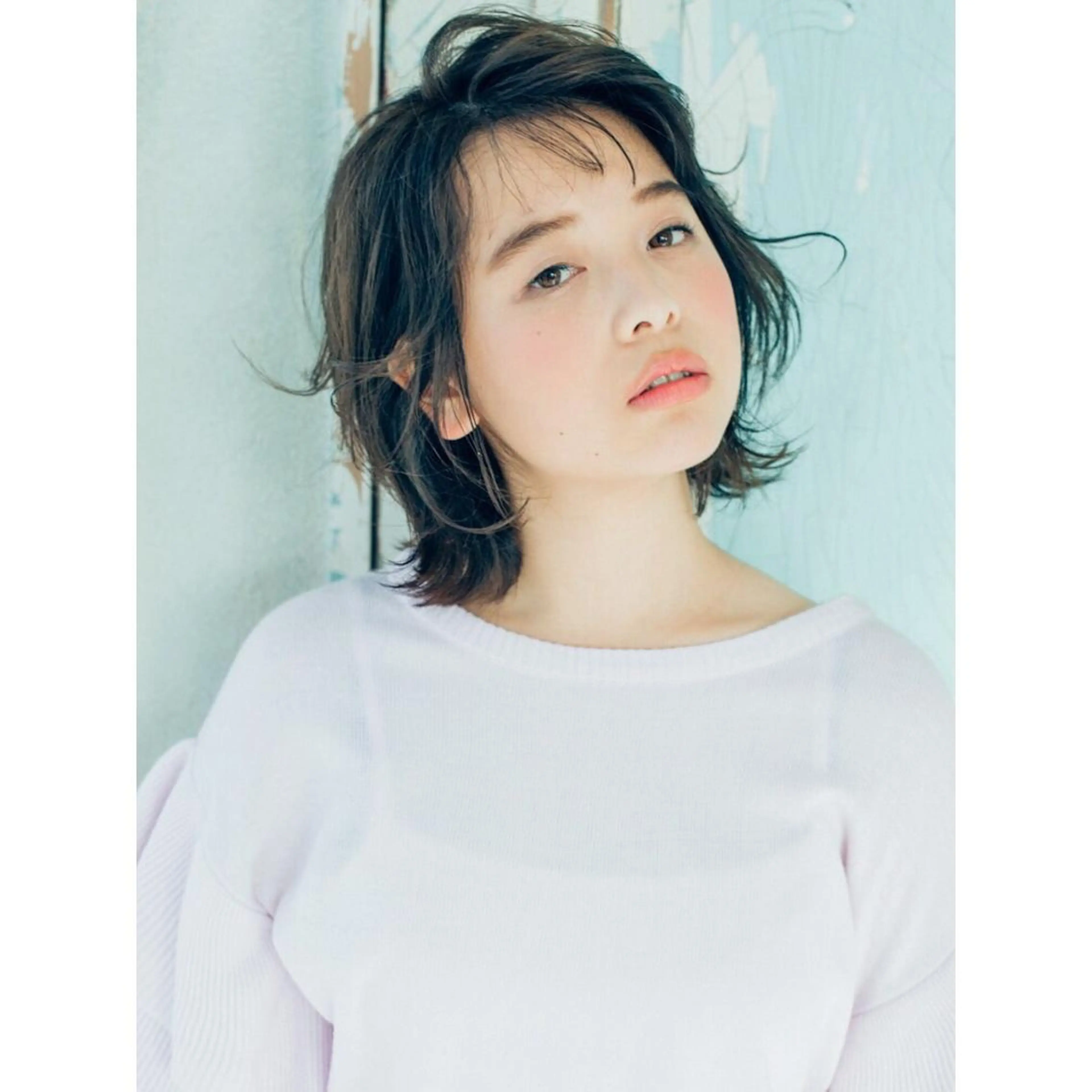 ミディアム カラー (スタイリスト)牧 好美のヘアスタイル