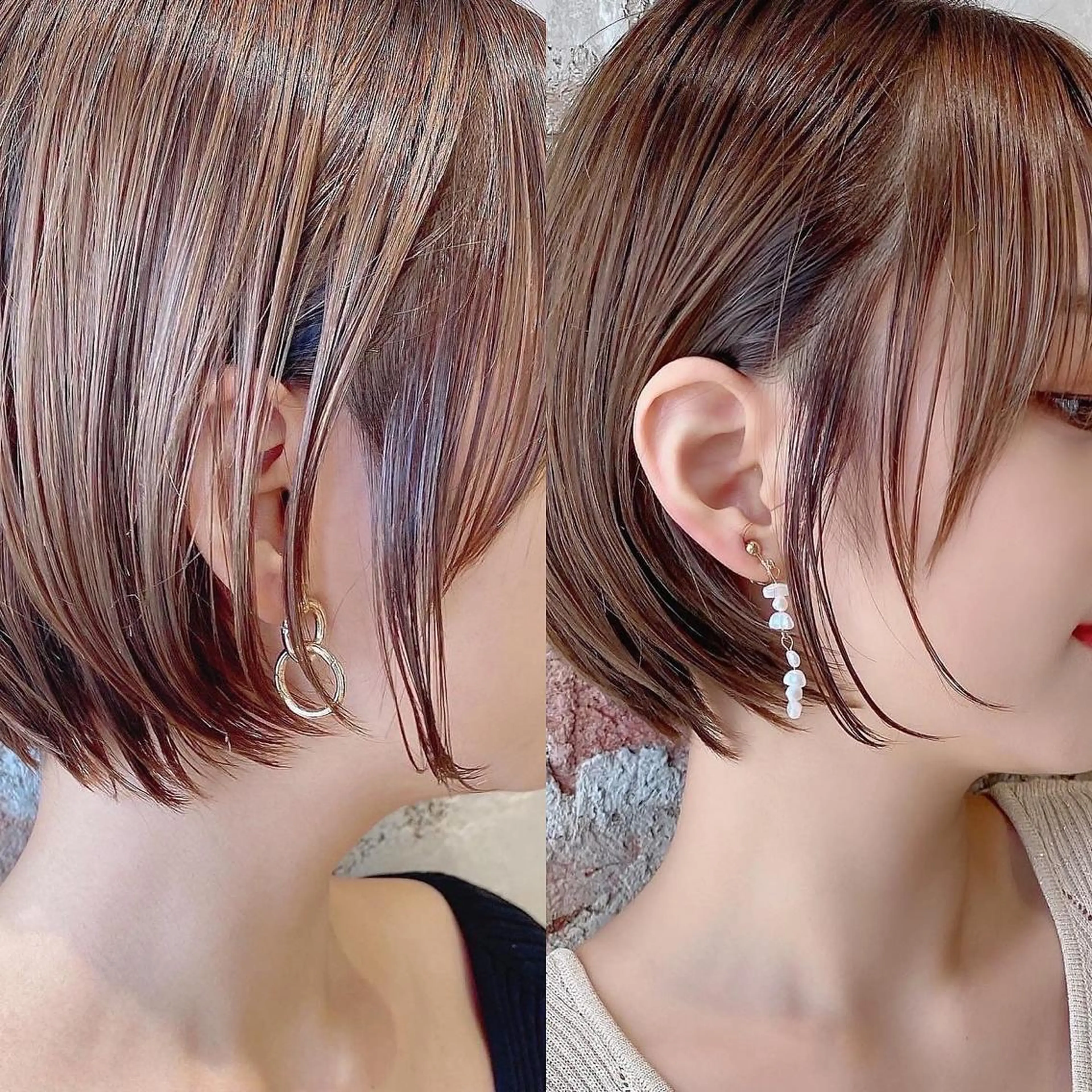 ショート ショートボブ ボブ ショートヘア On所属・新宿　ショート・ボブ カットモデル募集のヘアスタイル