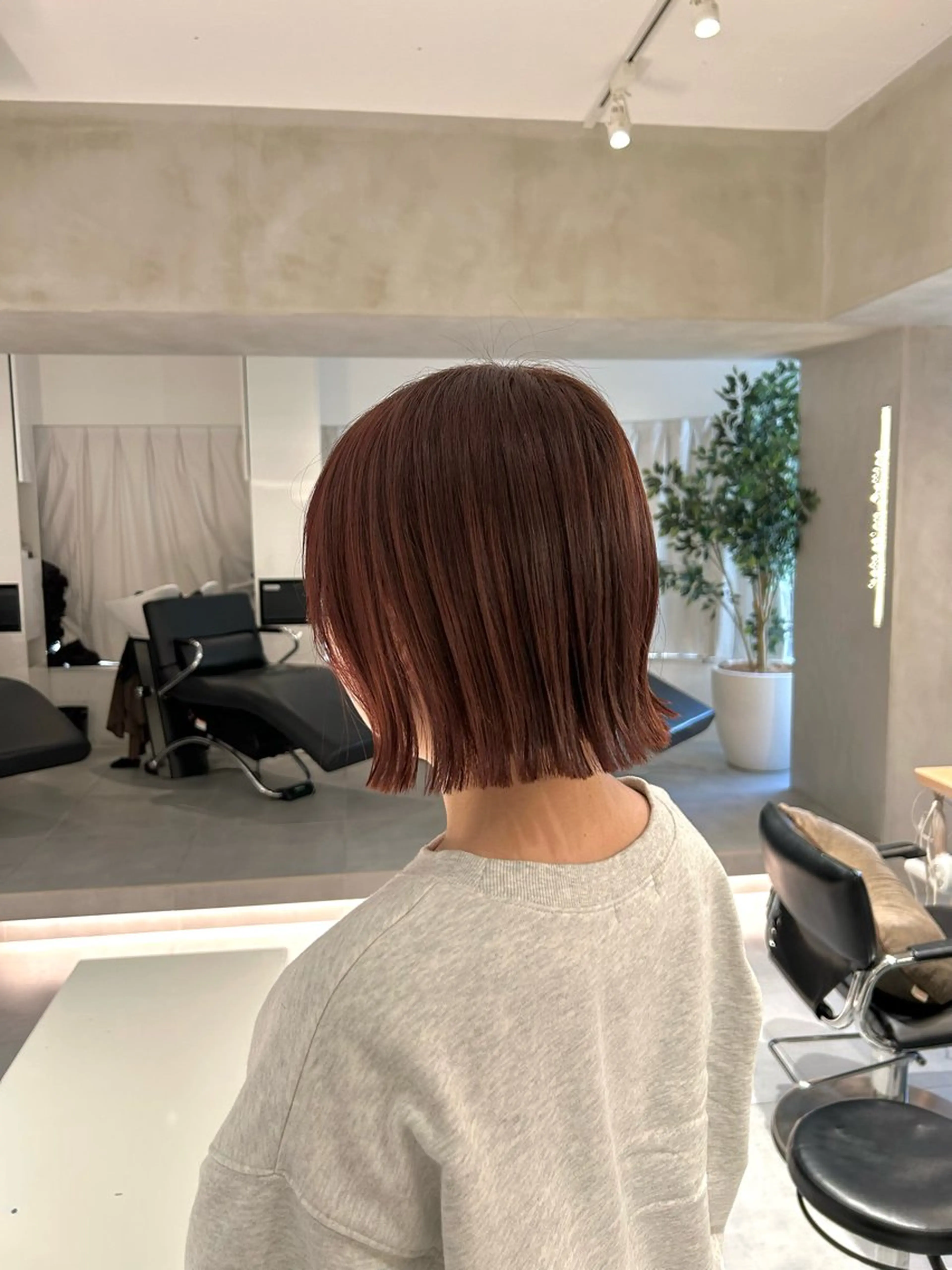 カラー 艶⭐︎暗髪 rinkoのヘアスタイル