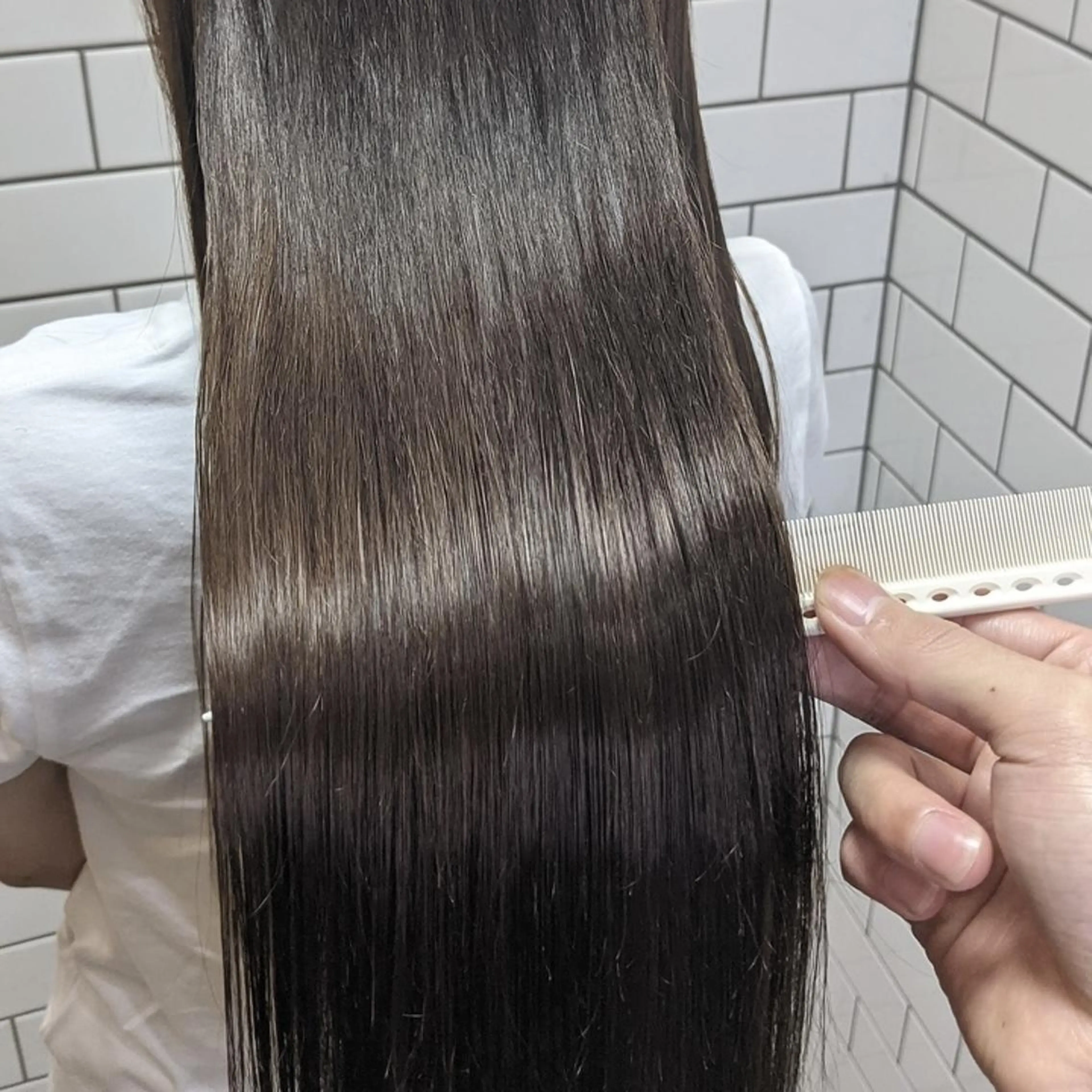 【髪質改善💍】極艶システムトリートメント(CARE PROアイロン使用）¥6000の写真