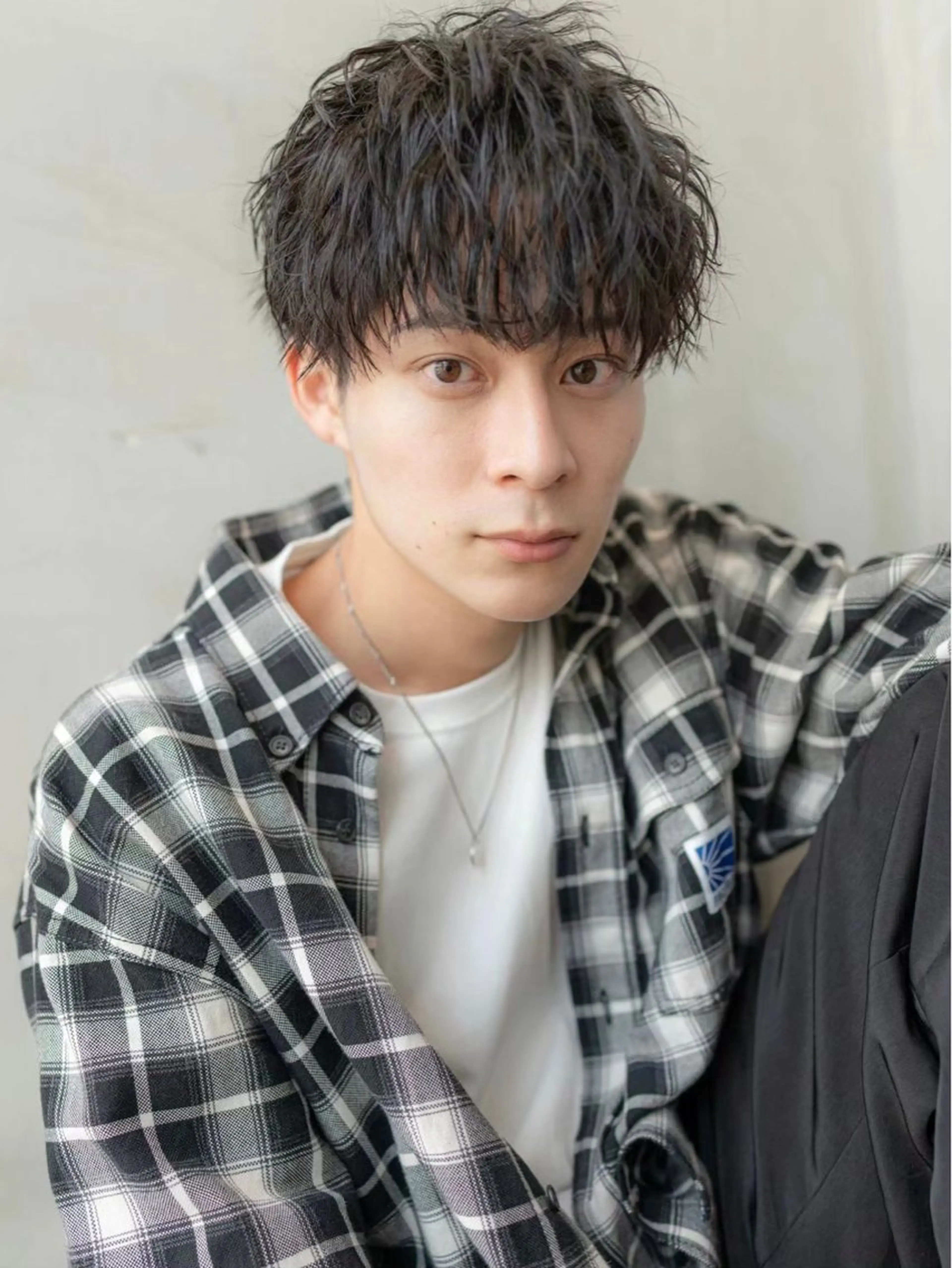 ショート soen所属・⚡メンズパーマフ ェードカットTomyのヘアスタイル