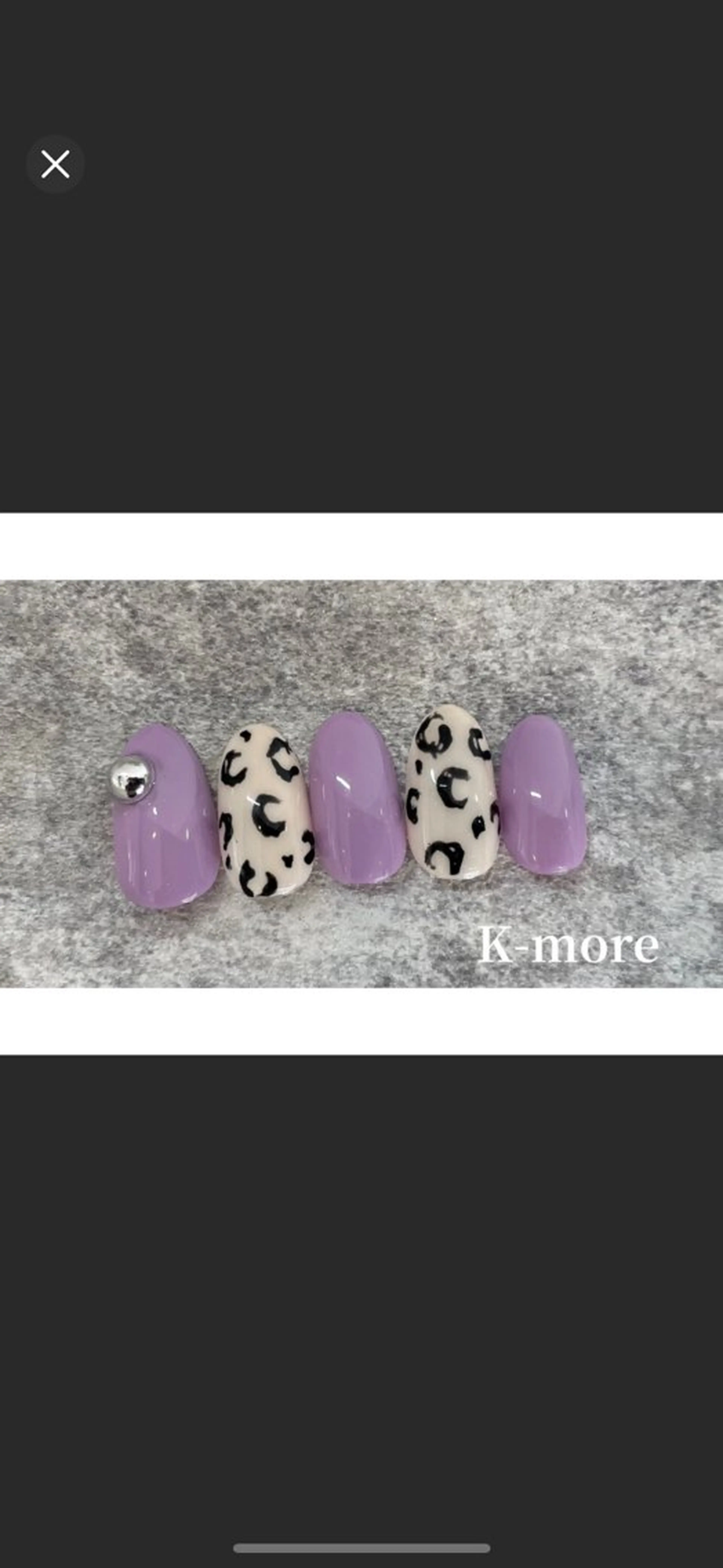 ミディアム K-more（ケーモア）知立店所属・K-more知立店 まなみのネイルデザイン