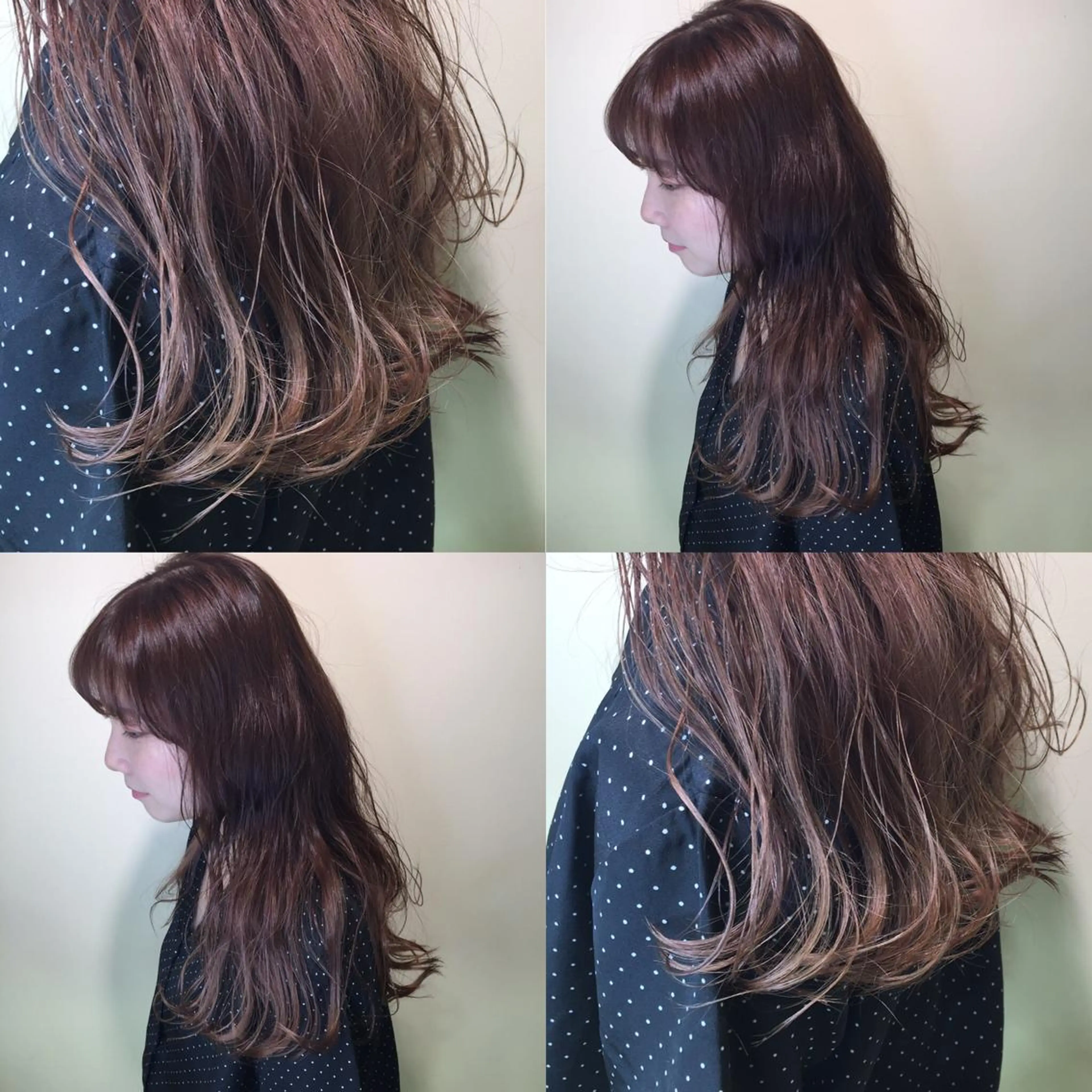 ロング カラー ベージュカラー グラデーションカラー ミルクティーベージュ 🌻Insta指名 NO.1🌻Shoのヘアスタイル