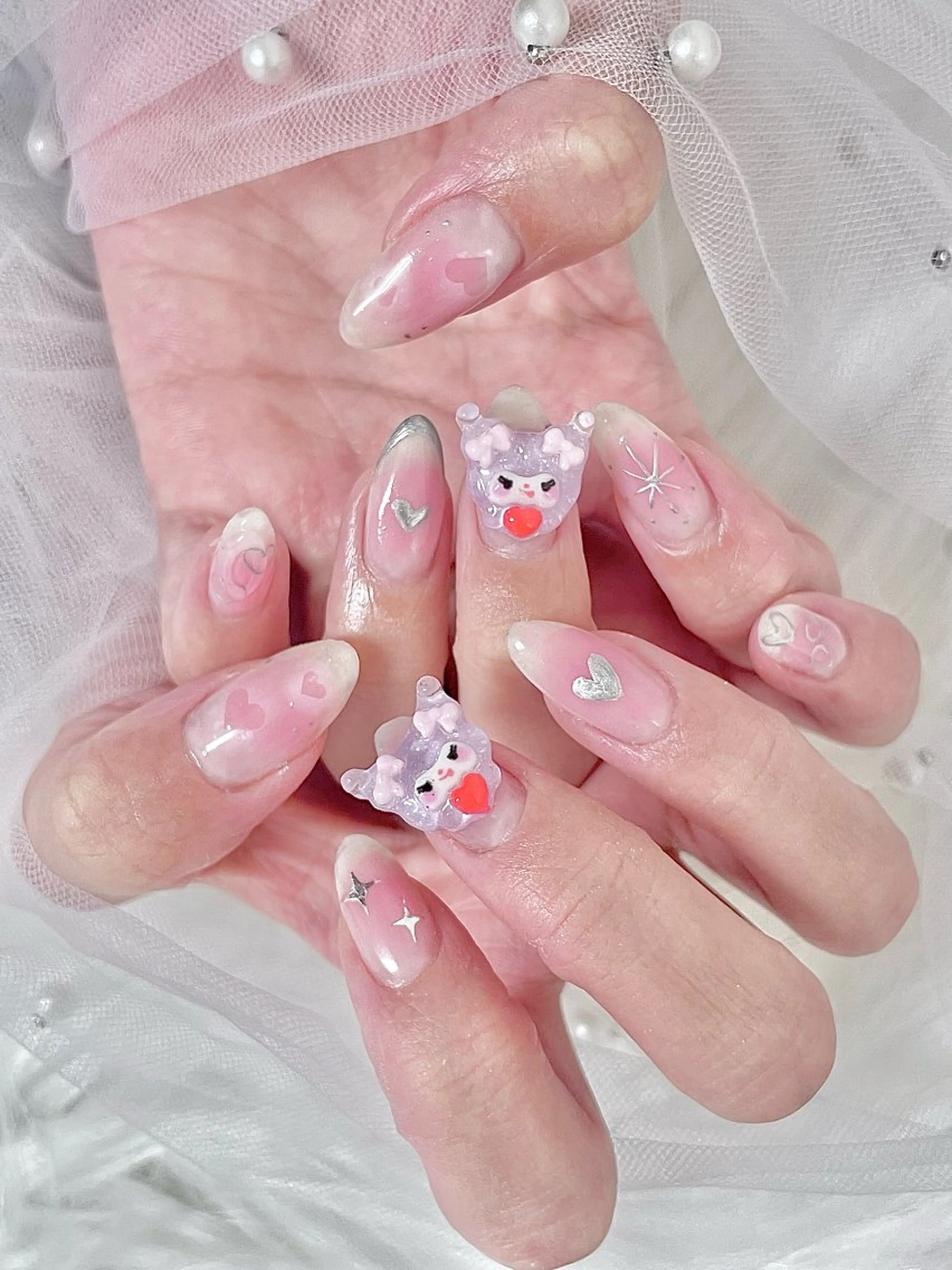 ネイル 持ち込み ハンドネイル 松森 千夏のネイルデザイン