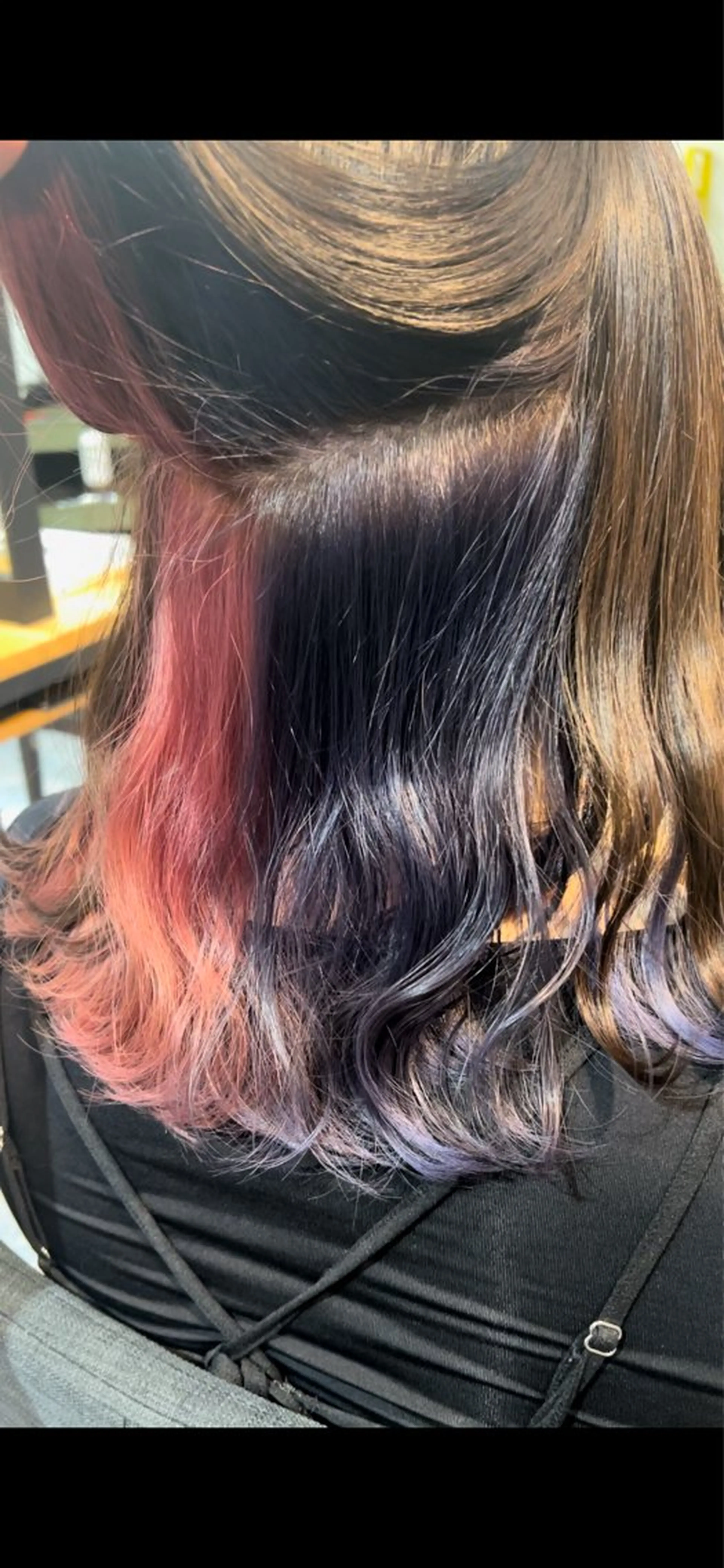 ロング カラー 🌈re-room EIKI🇰🇷のヘアスタイル