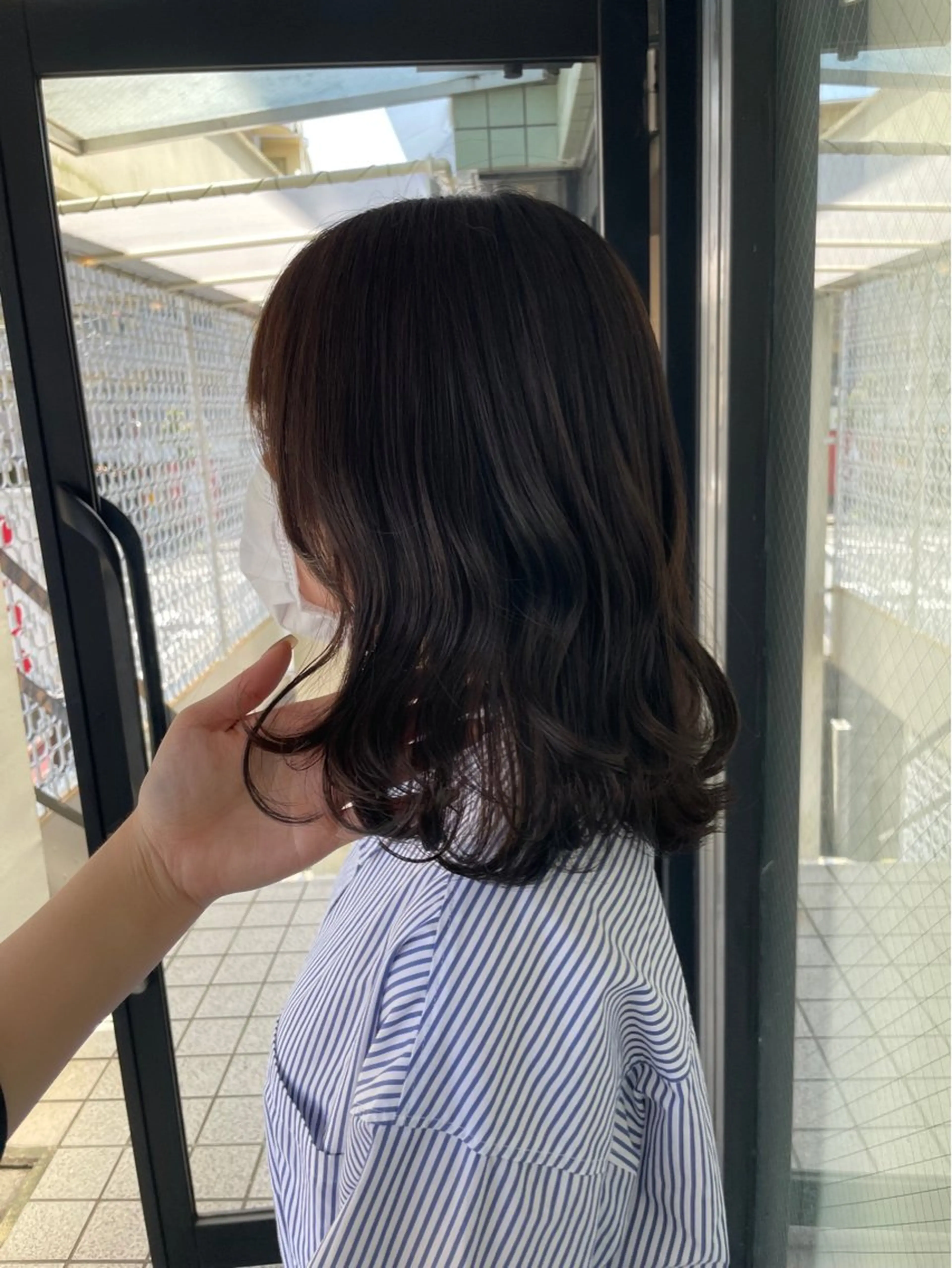 カラー 永井 若菜のヘアスタイル
