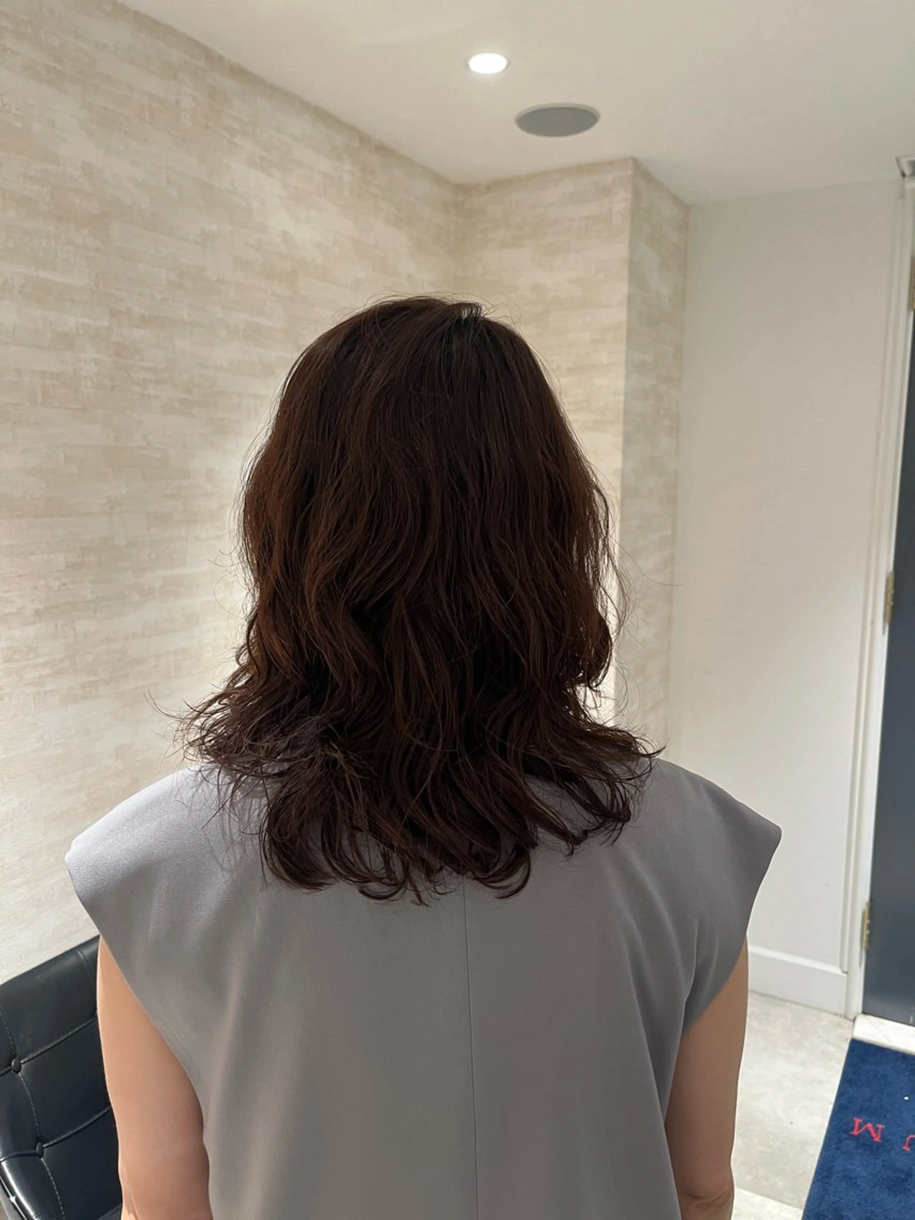 セミロング BEAUTRIUM 広尾店所属・木村 飛蕗💎 カットモデル募集のヘアスタイル