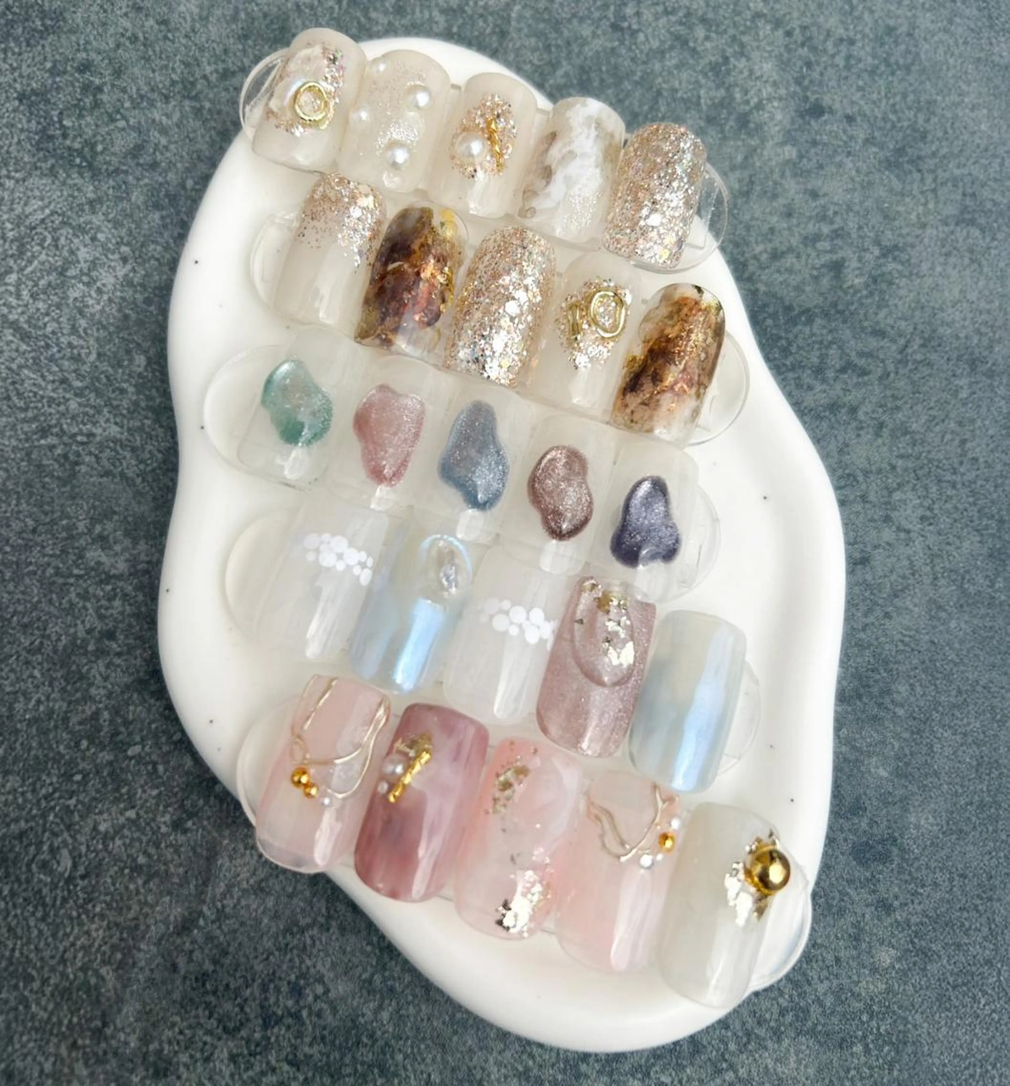 ネイル ニュアンスネイル ハンドネイル Re:eight nailのネイルデザイン