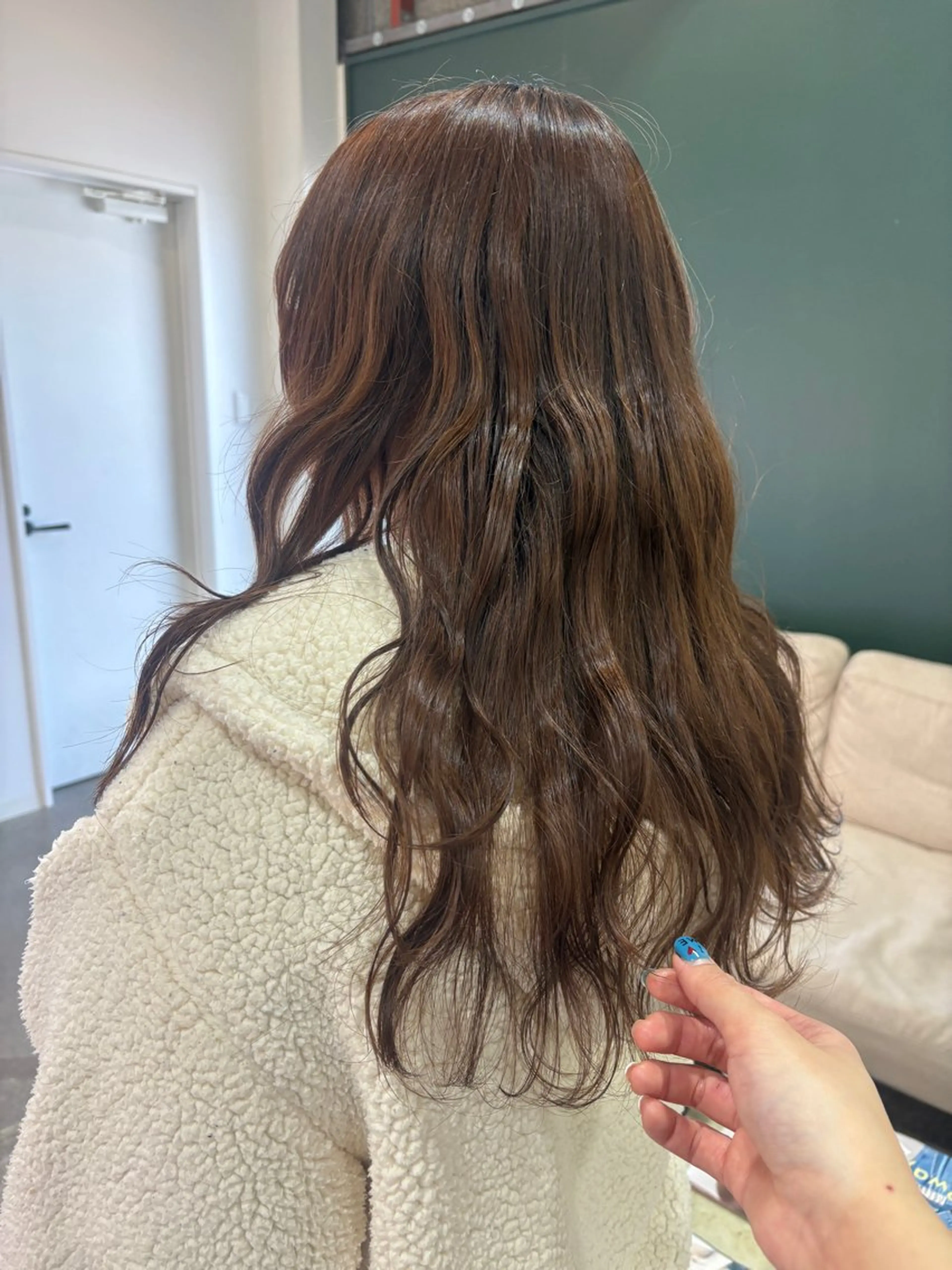 ロング レイヤーカット EDAME/ 心奈のヘアスタイル