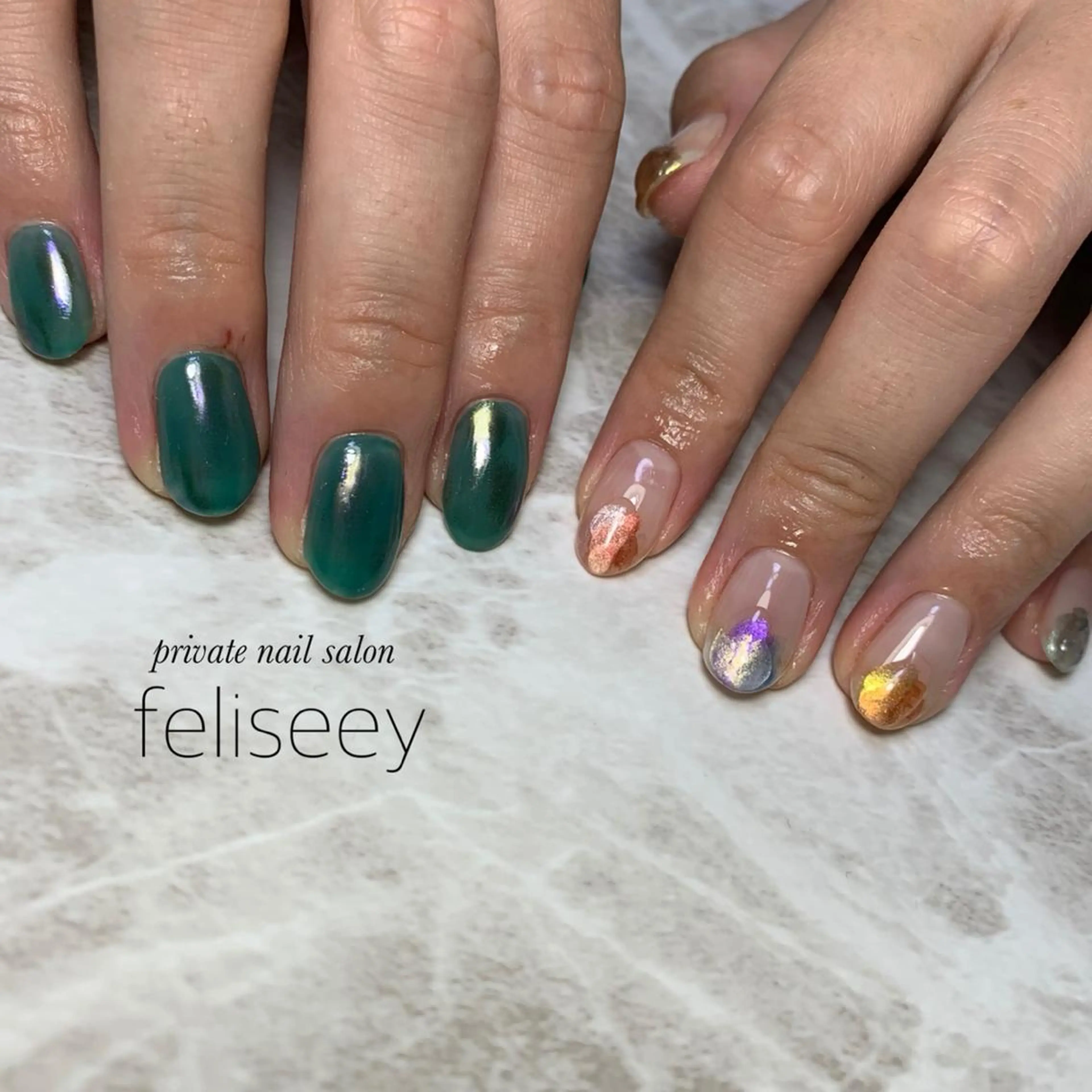 ネイル 持ち込み feliseey 〘フェリシー 〙のネイルデザイン