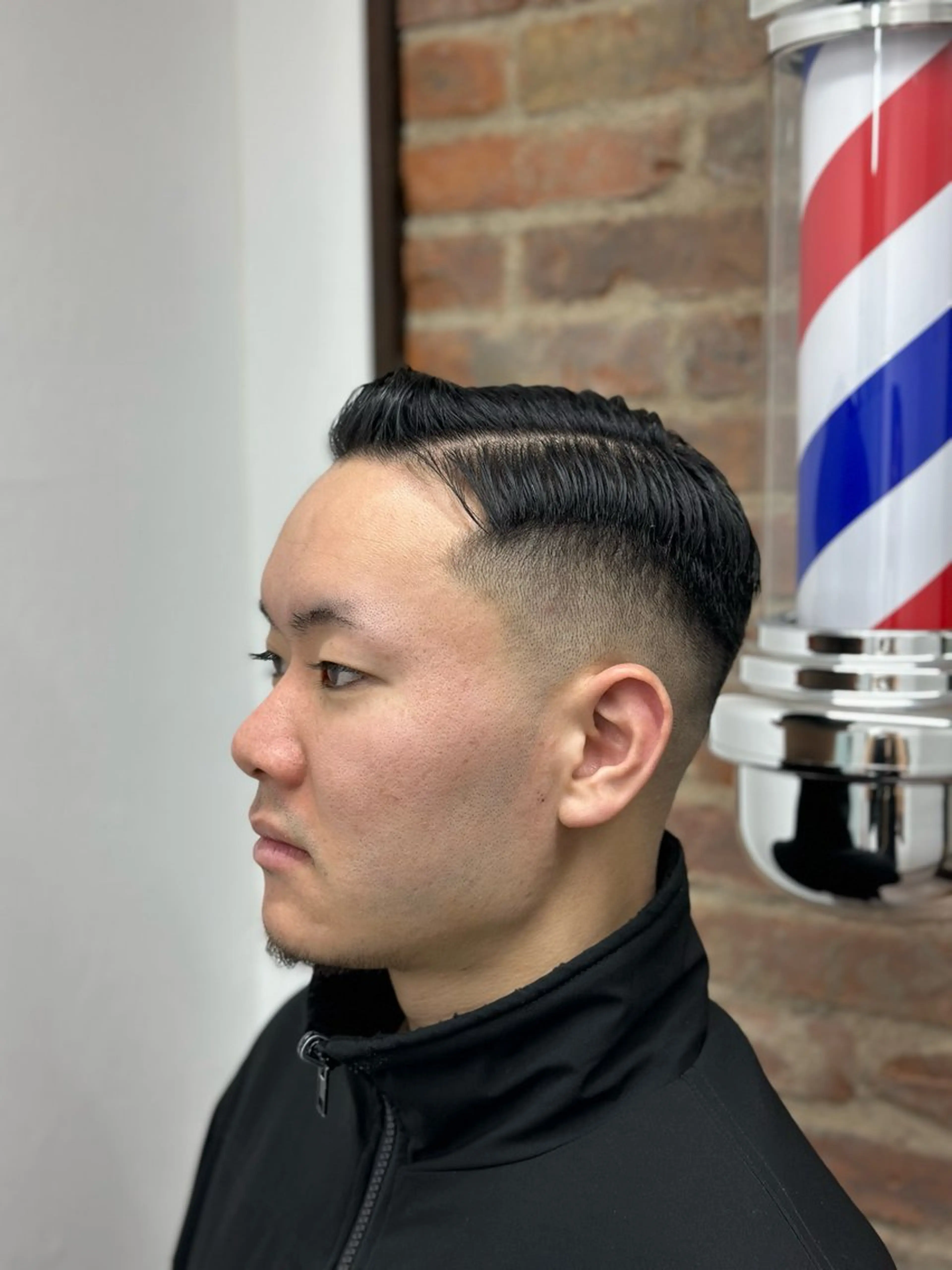 ショート メンズ フェードカット スキンフェード 七澤 颯太のヘアスタイル