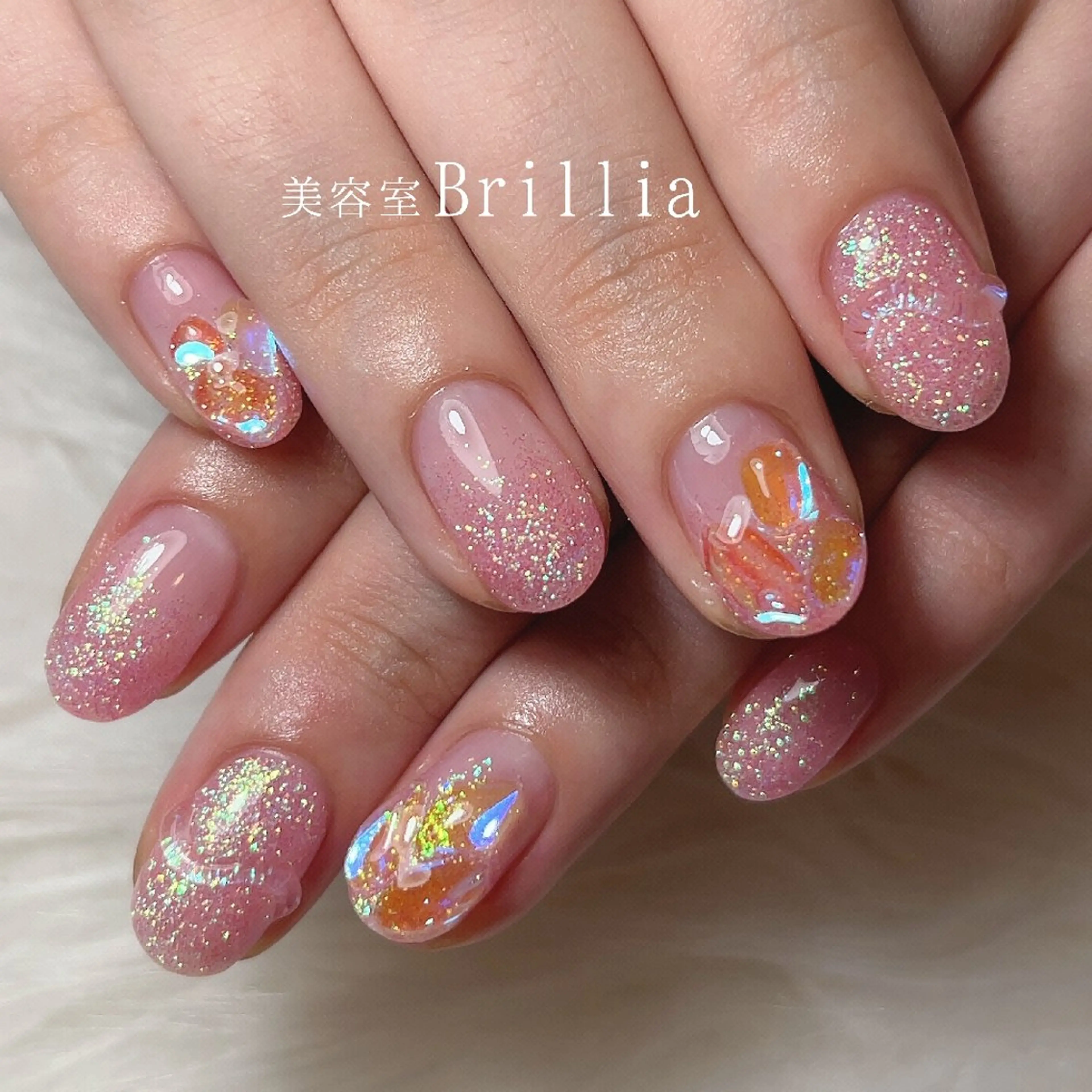 ネイル ハンドネイル 柴田 彩のネイルデザイン