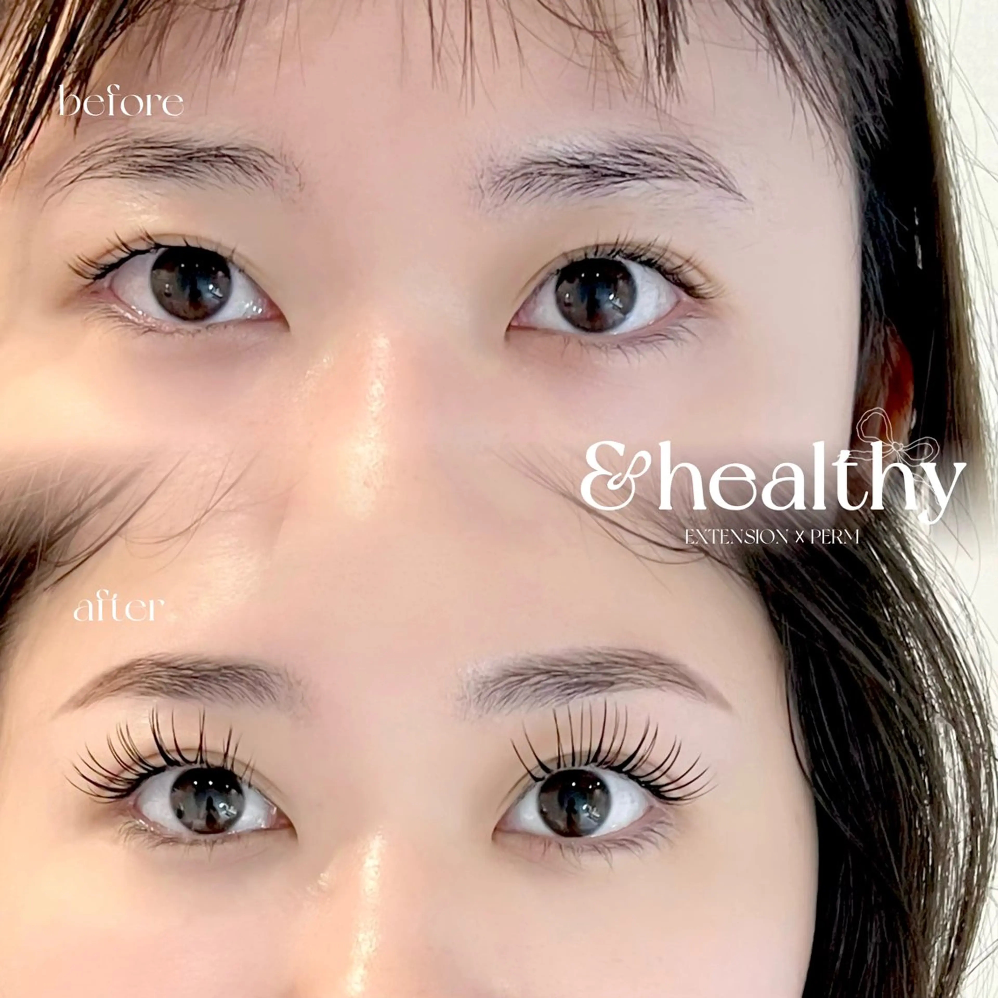 【3月16:30から限定】&Healthy LEDフラット100本+パーマの写真