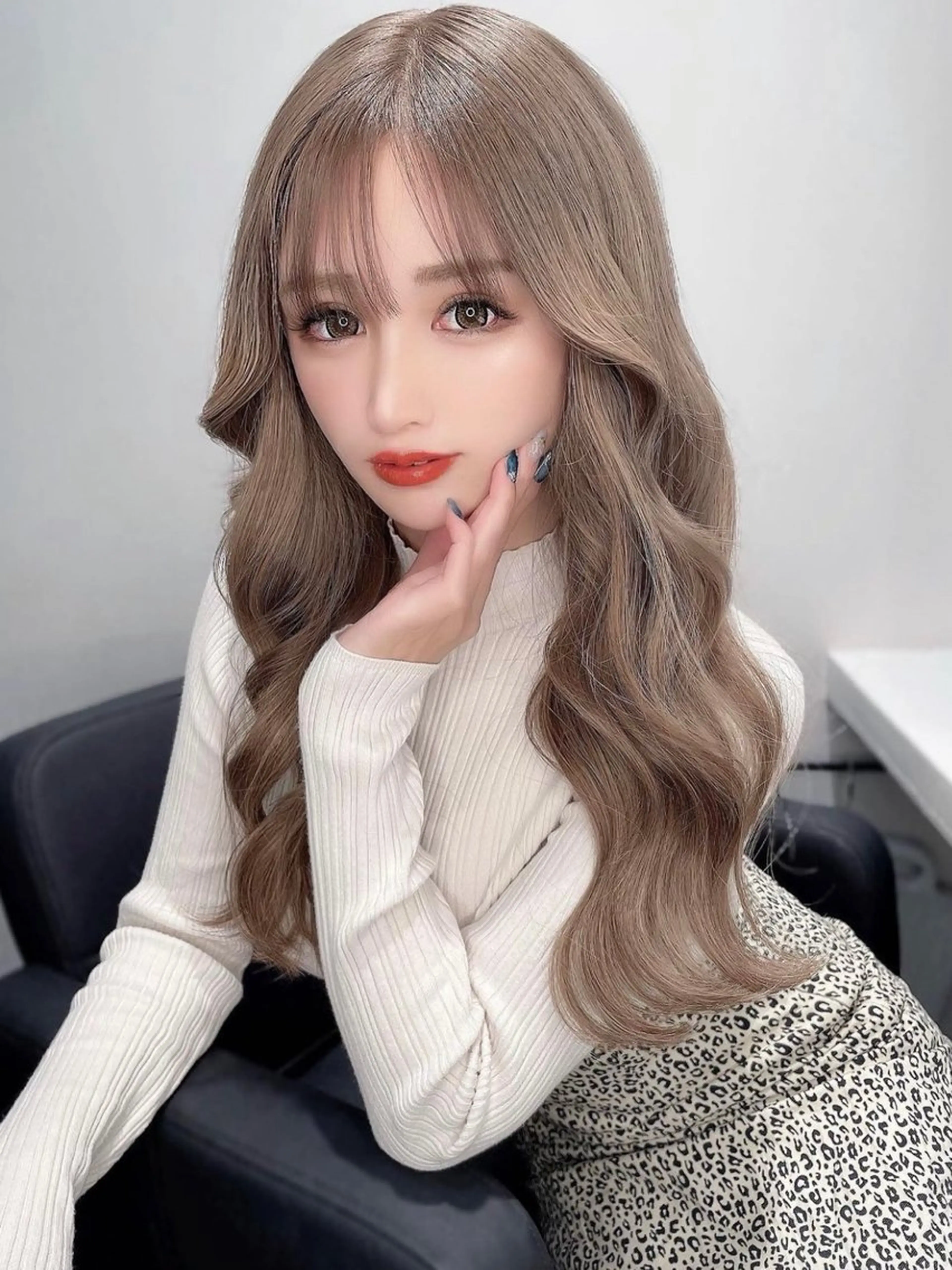 ロング シールエクステ エクステ ヘアサロンelyts 表参道店のヘアスタイル