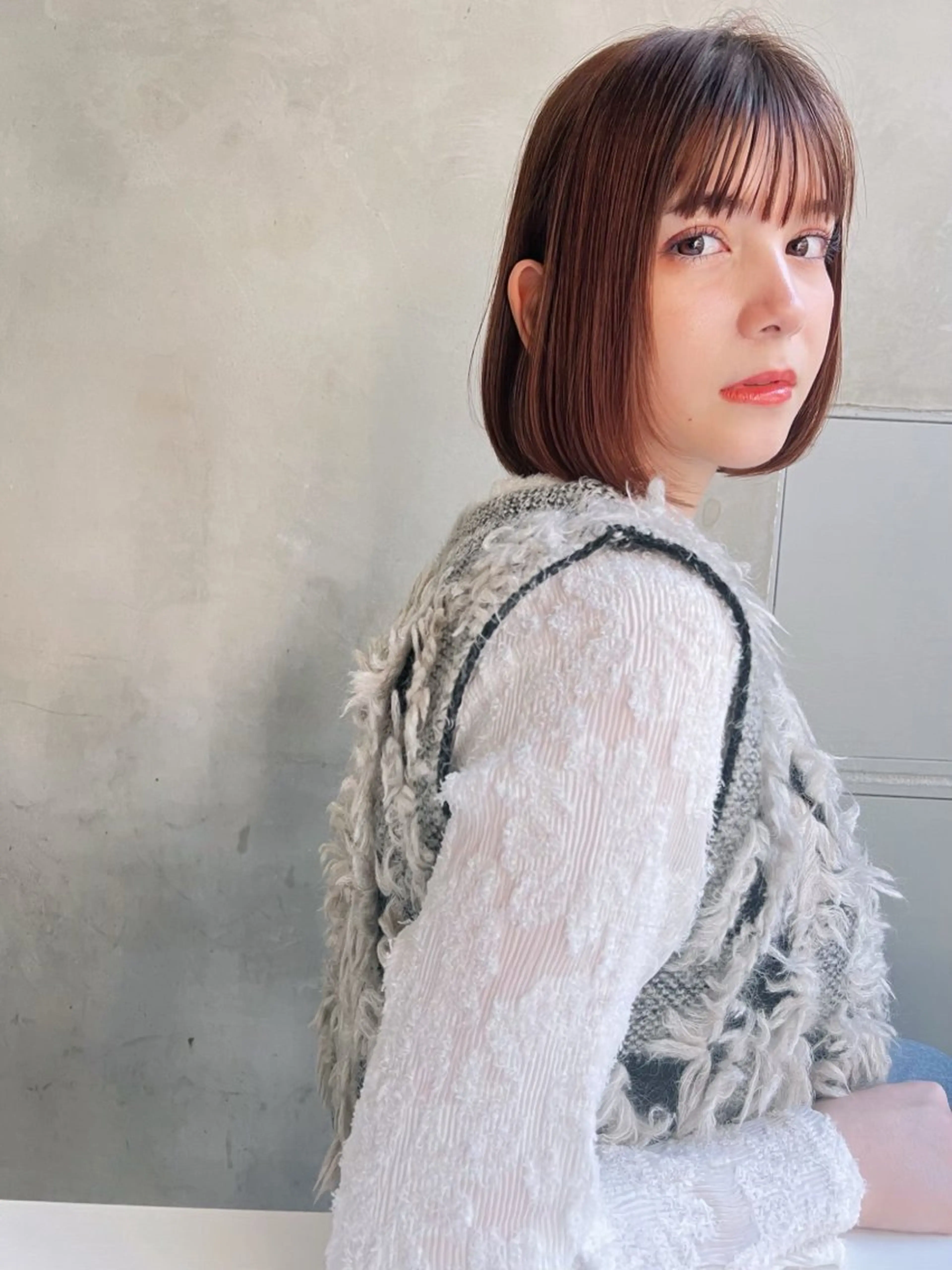 ショート 南堀江/mowen/ サワモトガクのヘアスタイル